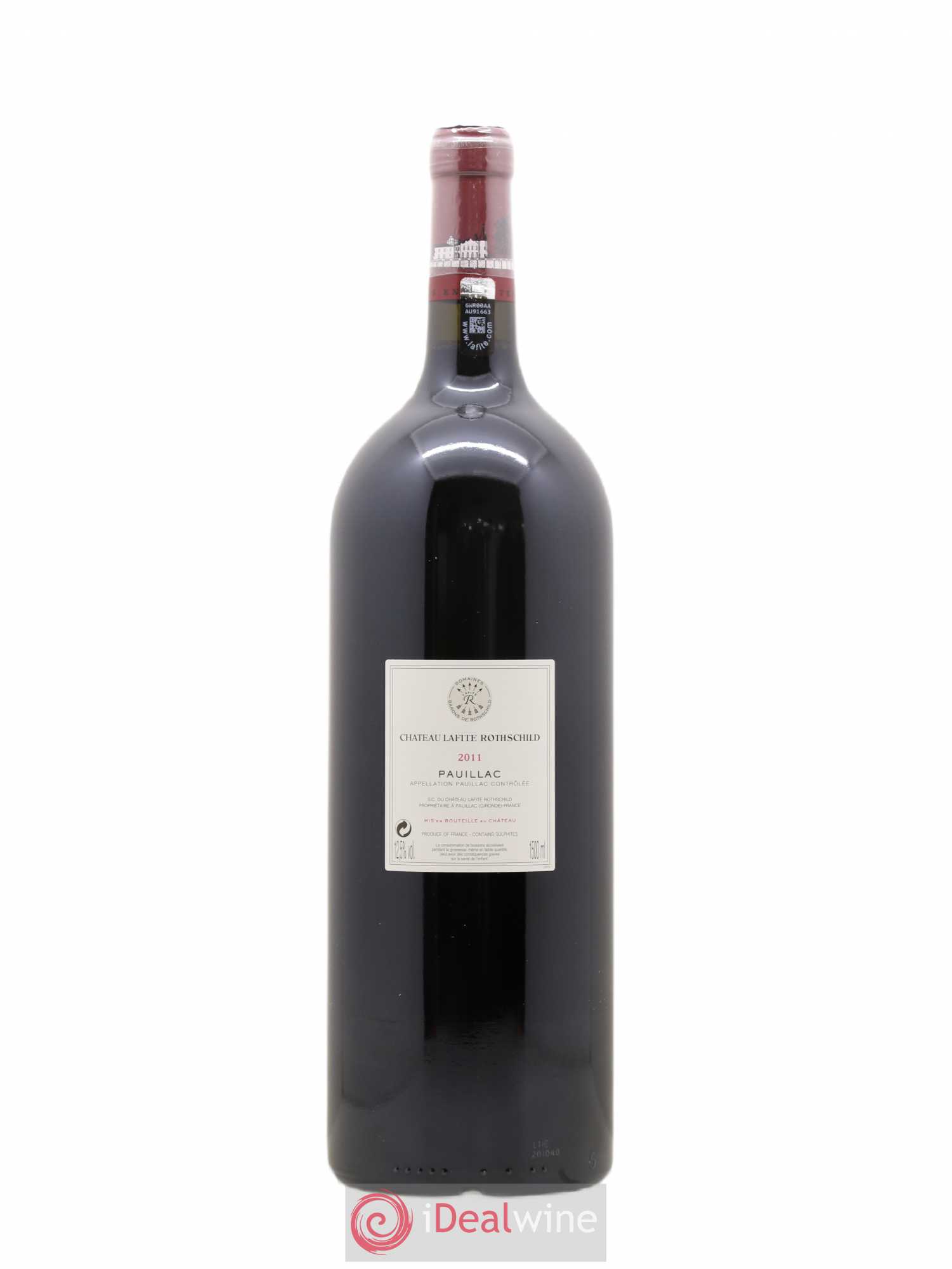 Château Lafite Rothschild 1er Grand Cru Classé (sans prix de réserve) 2011 - Lot de 1 magnum - 1
