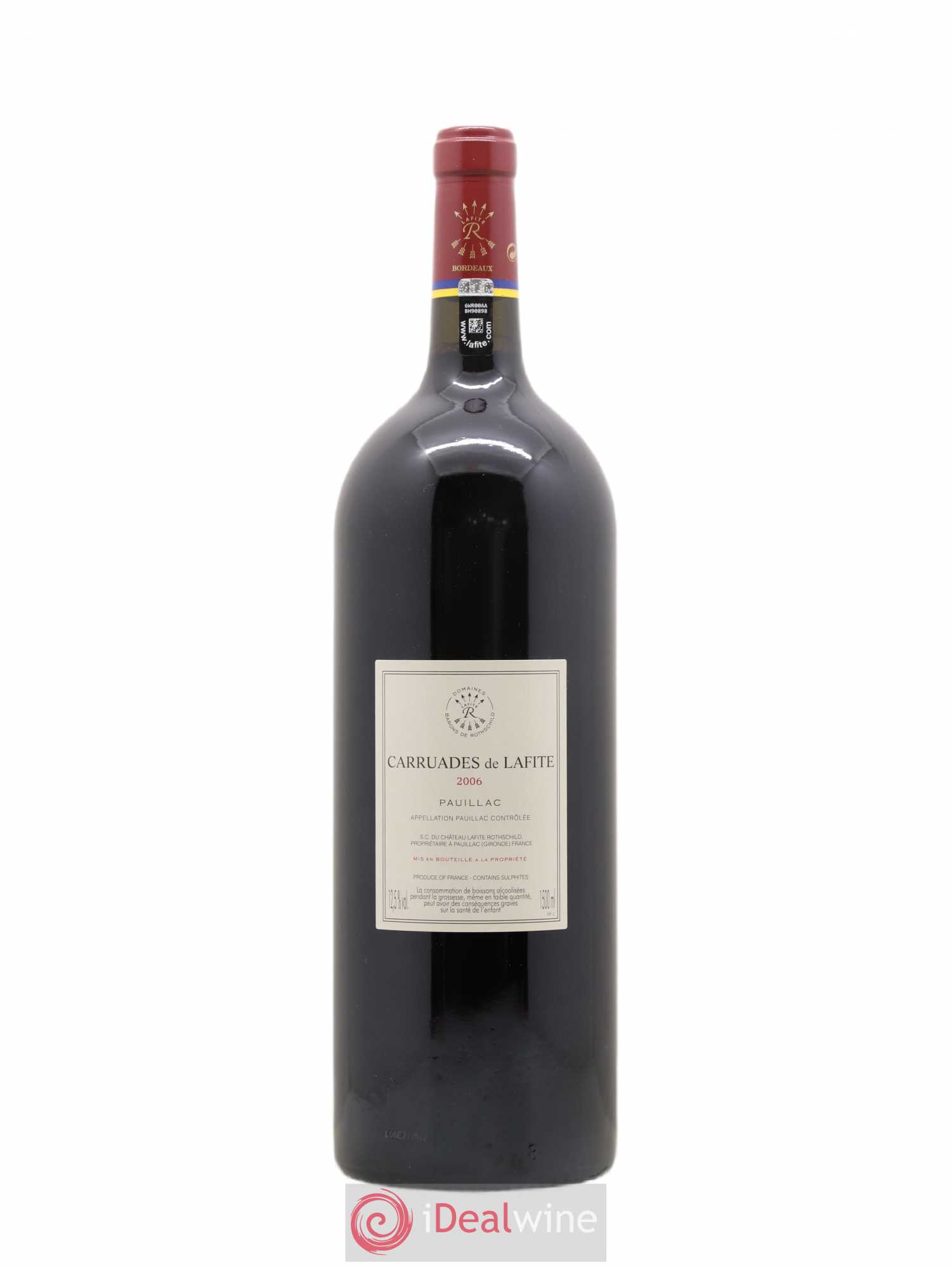 Carruades de Lafite Rothschild Second Vin (sans prix de réserve) 2006 - Lot de 1 magnum - 1