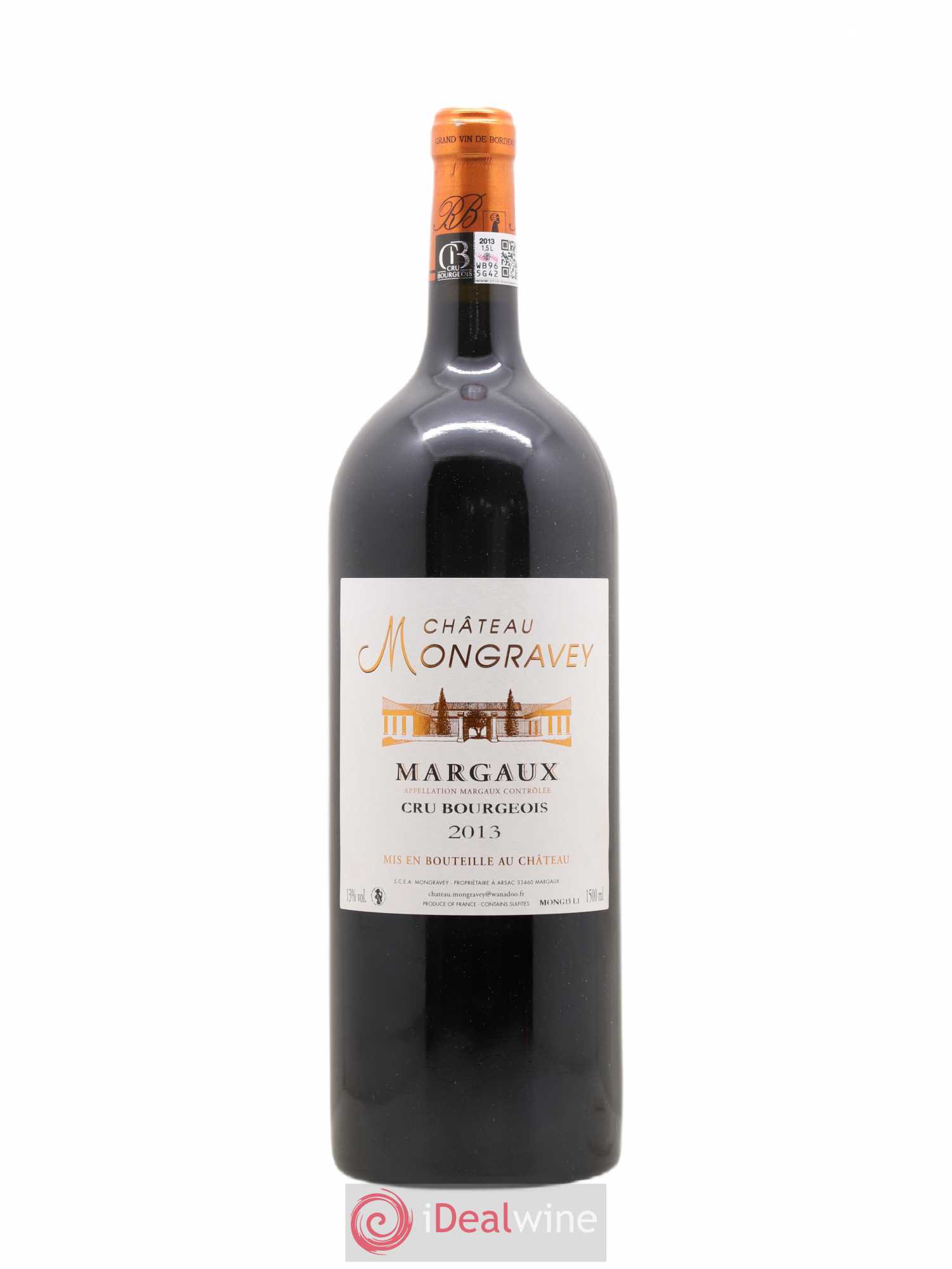Bordeaux Margaux Château Mongravey (sans prix de réserve) 2013 - Posten von 1 Magnum - 0