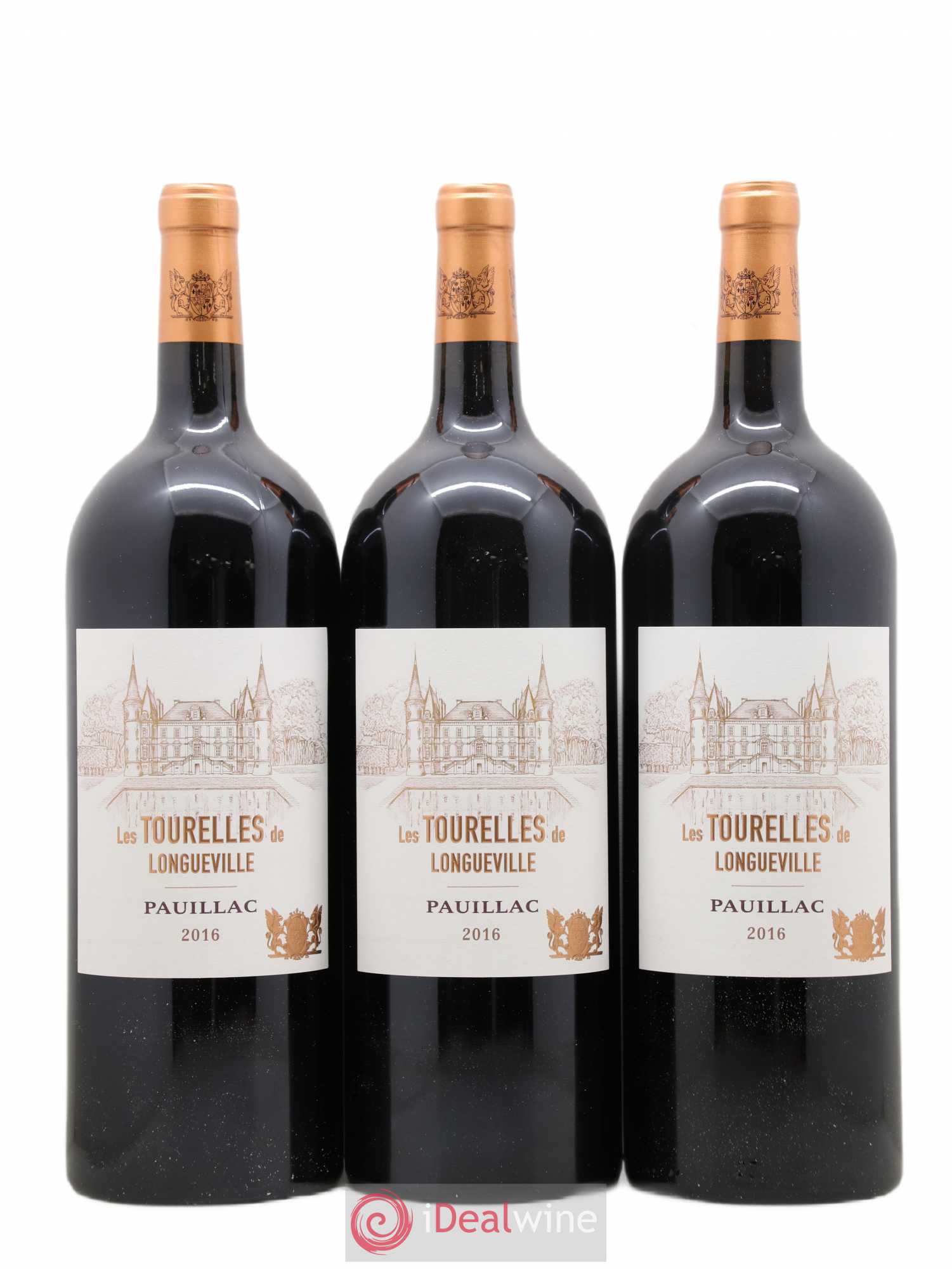Les Tourelles de Longueville Second Vin (sans prix de réserve) 2016 - Lot de 6 magnums - 2