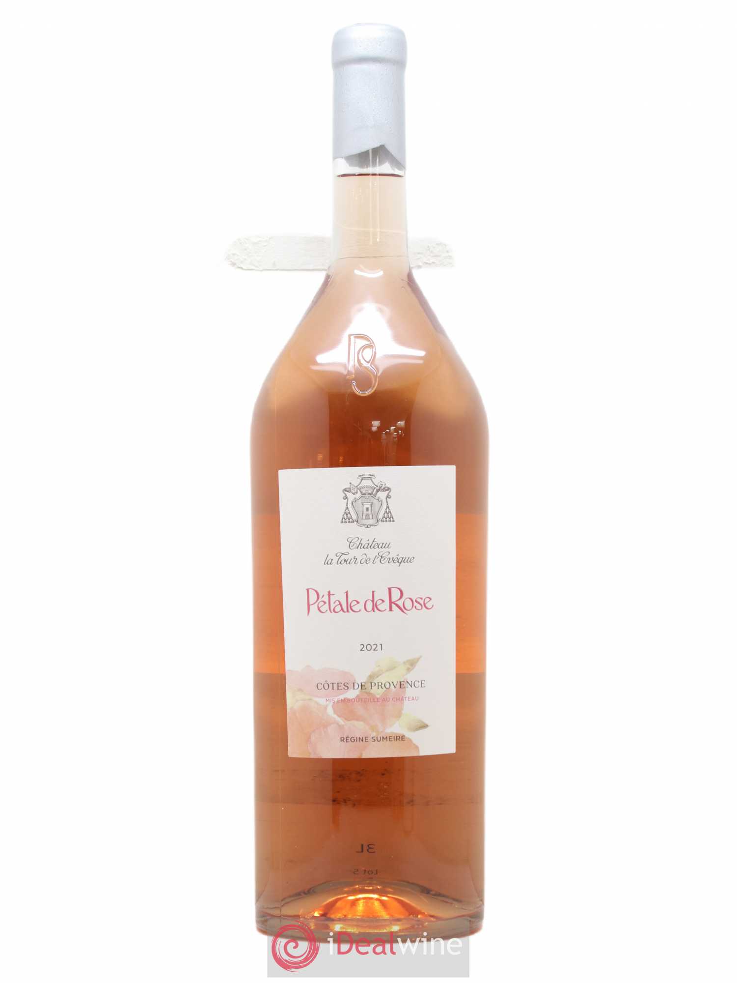 Côtes de Provence Château La Tour de L'Eveque Petale de Rose (sans prix de réserve) 2021 - Posten von 1 Doppel-Magnum - 0