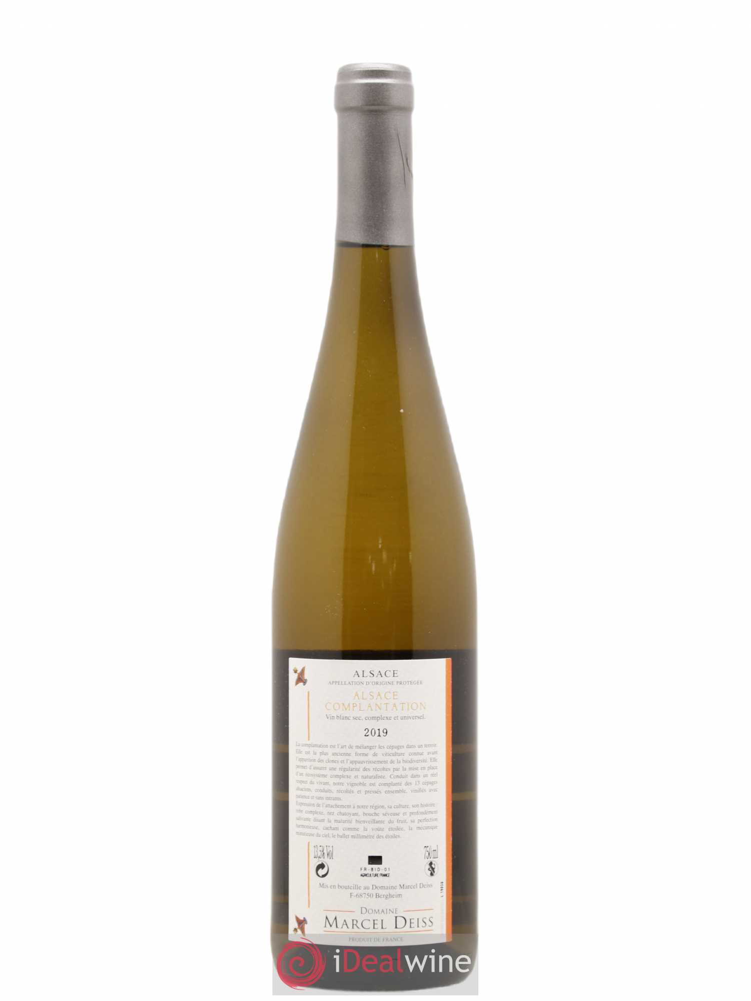 Alsace Complantation Marcel Deiss (Domaine)  (sans prix de réserve) 2019 - Lot de 1 bouteille - 1