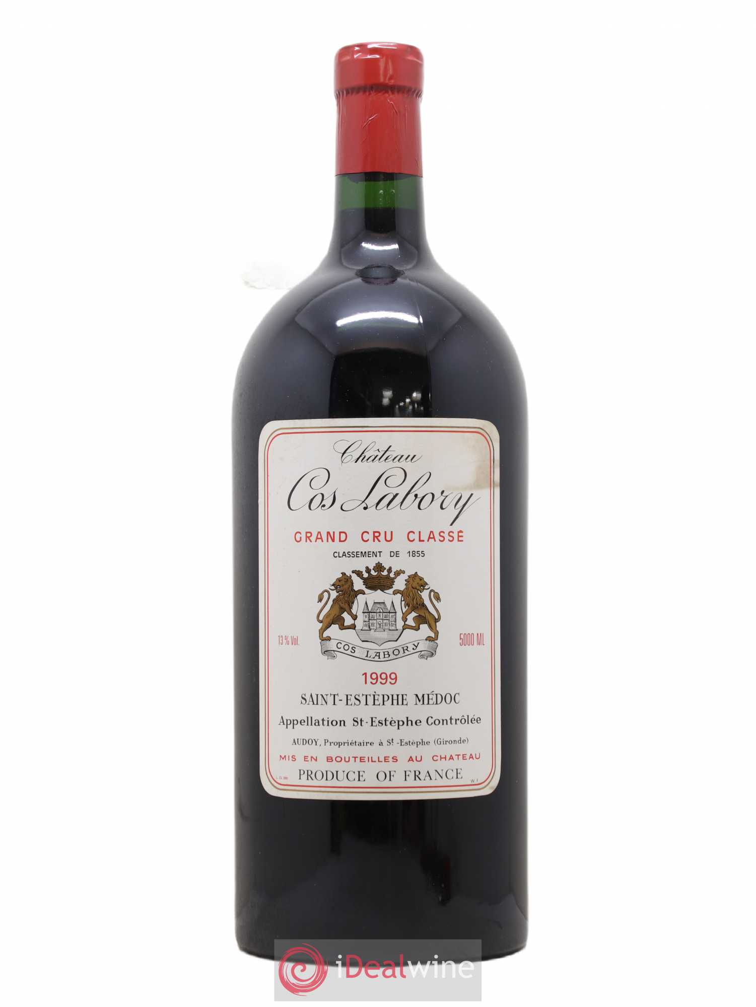 Château Cos Labory 5ème Grand Cru Classé (sans prix de réserve) 1999 - Lot de 1 jeroboam - 0
