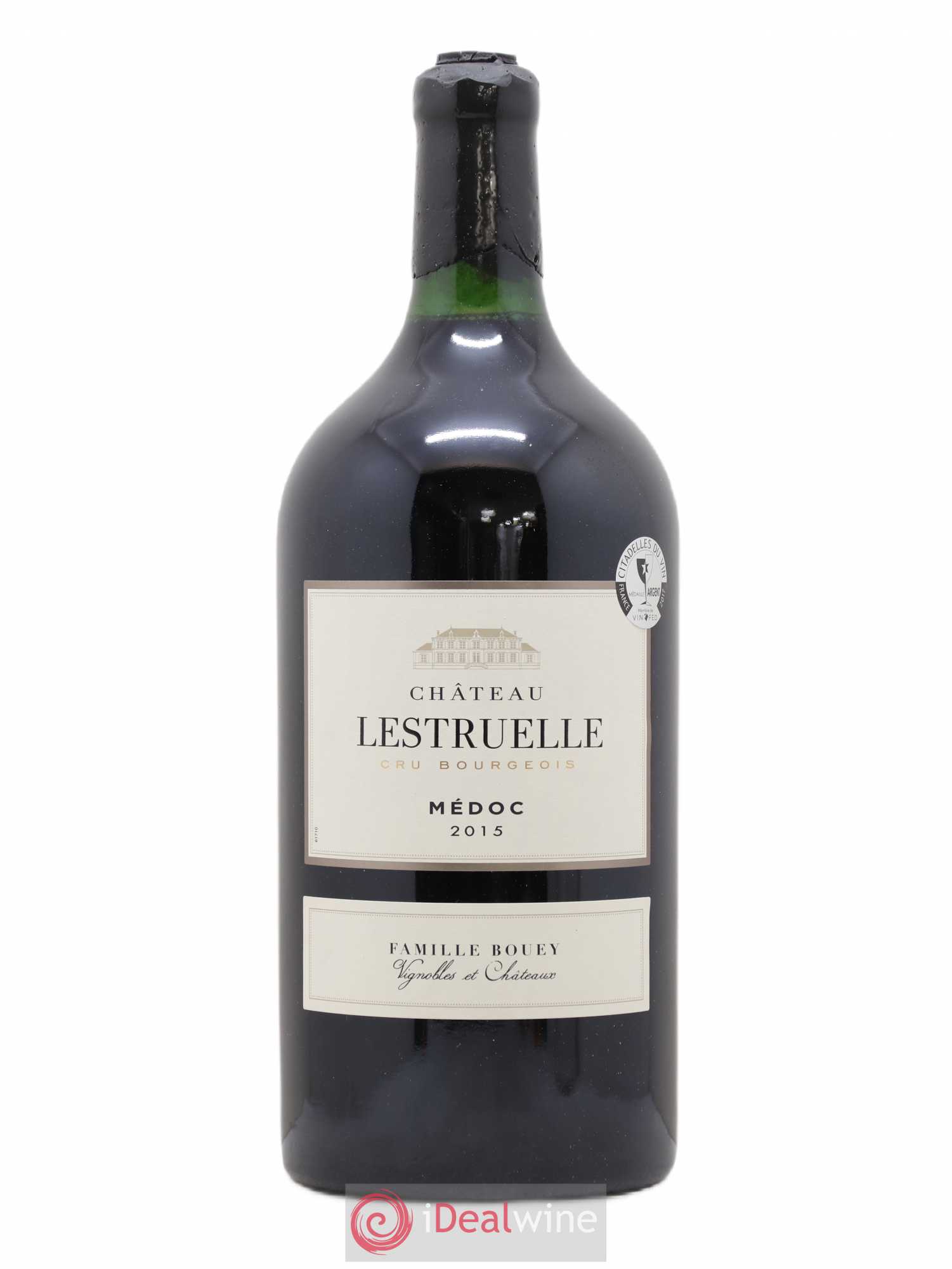 Médoc Château Lestruelle (sans prix de réserve) 2015 - Posten von 1 Doppel-Magnum - 0