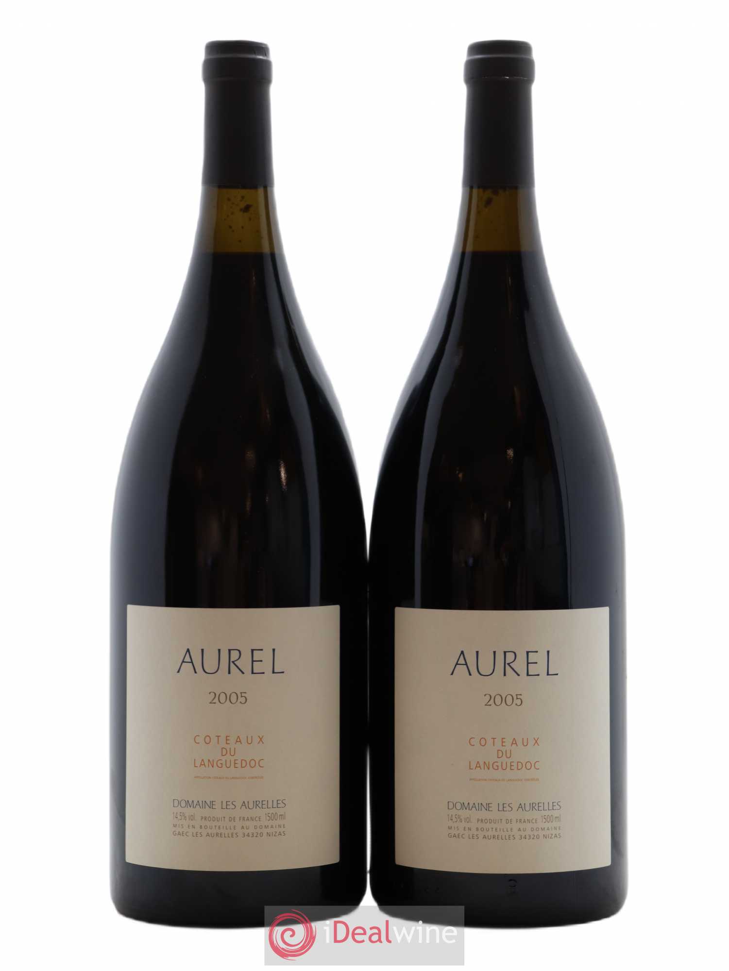 Coteaux du Languedoc Aurel Domaine les Aurelles 2005 - Lot de 2 magnums - 0