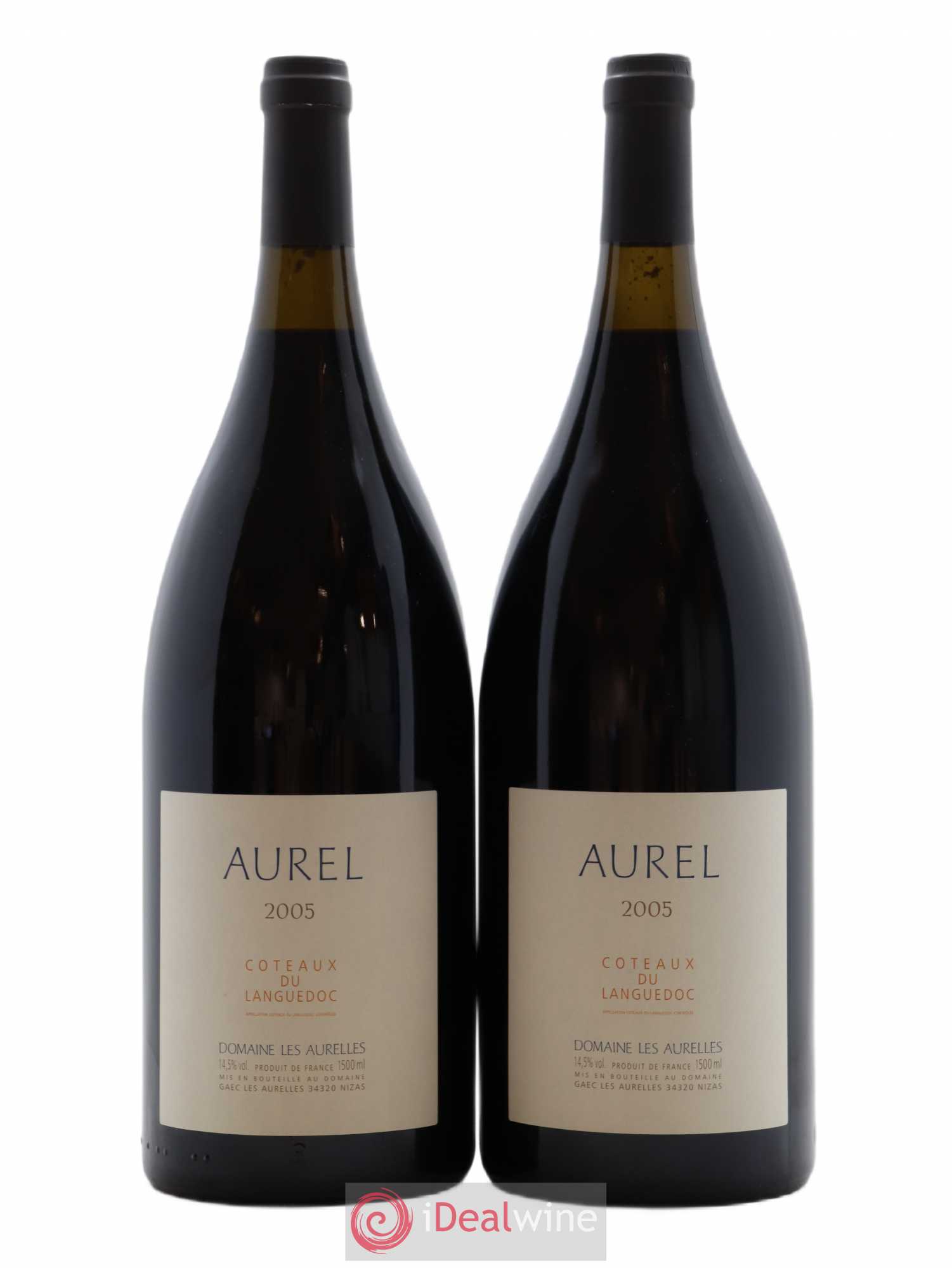 Coteaux du Languedoc Aurel Domaine les Aurelles 2005 - Lot de 2 magnums - 0