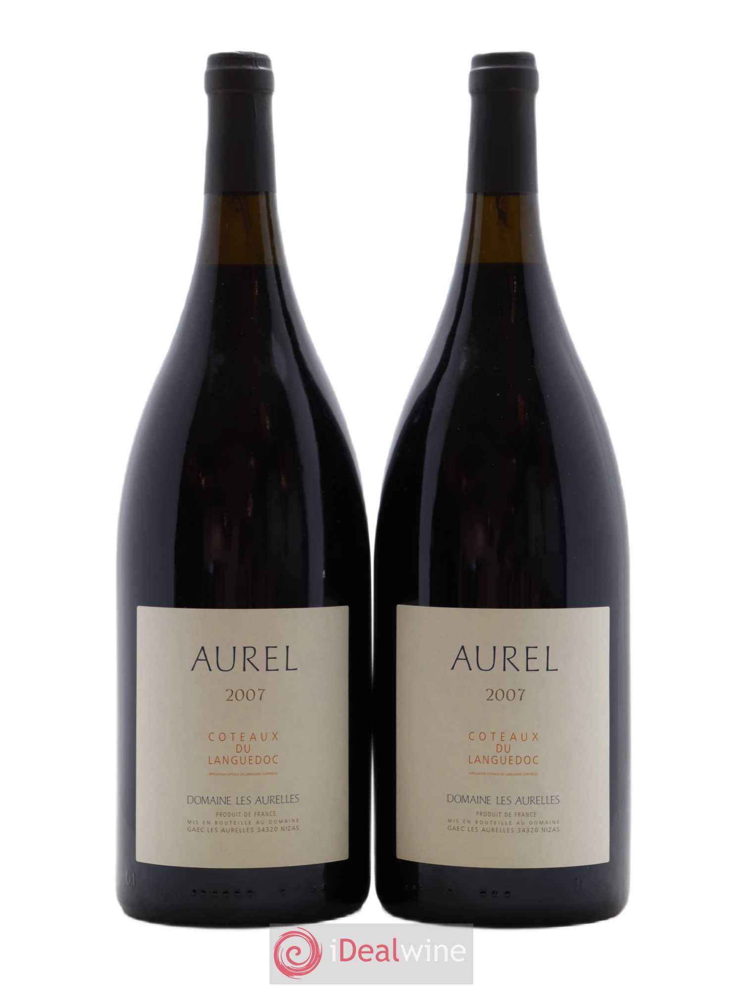 Coteaux du Languedoc Aurel Domaine les Aurelles 2007 - Lot de 2 magnums - 0