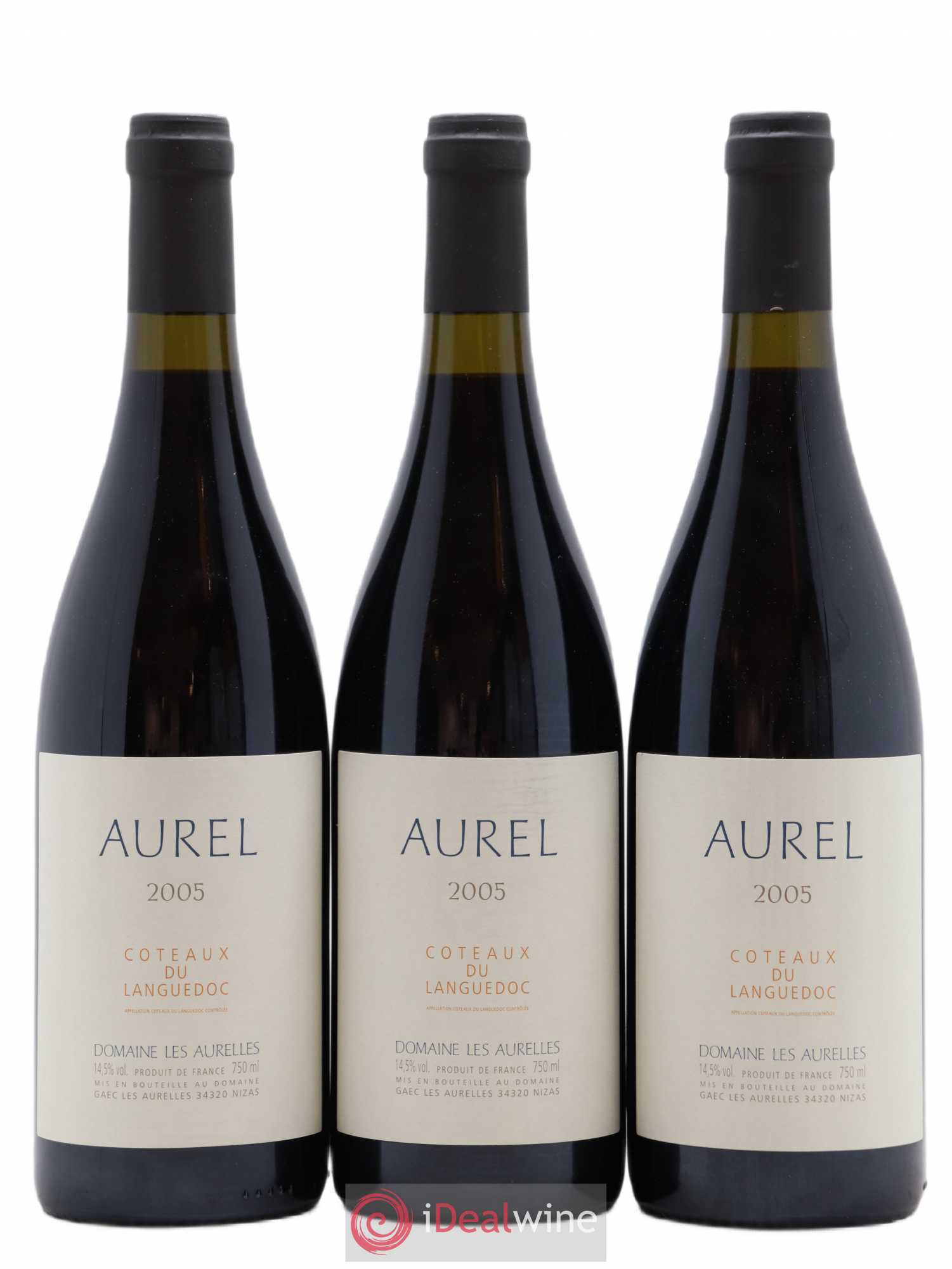 Coteaux du Languedoc Aurel Domaine les Aurelles 2005 - Lot de 6 bouteilles - 1