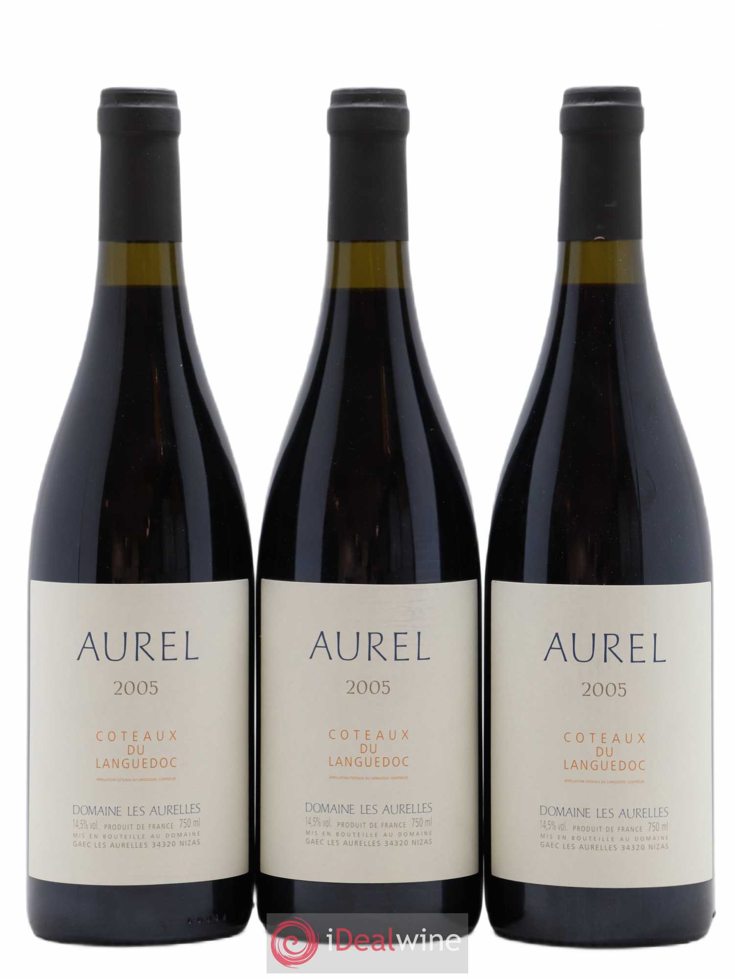 Coteaux du Languedoc Aurel Domaine les Aurelles 2005 - Lot de 6 bouteilles - 1