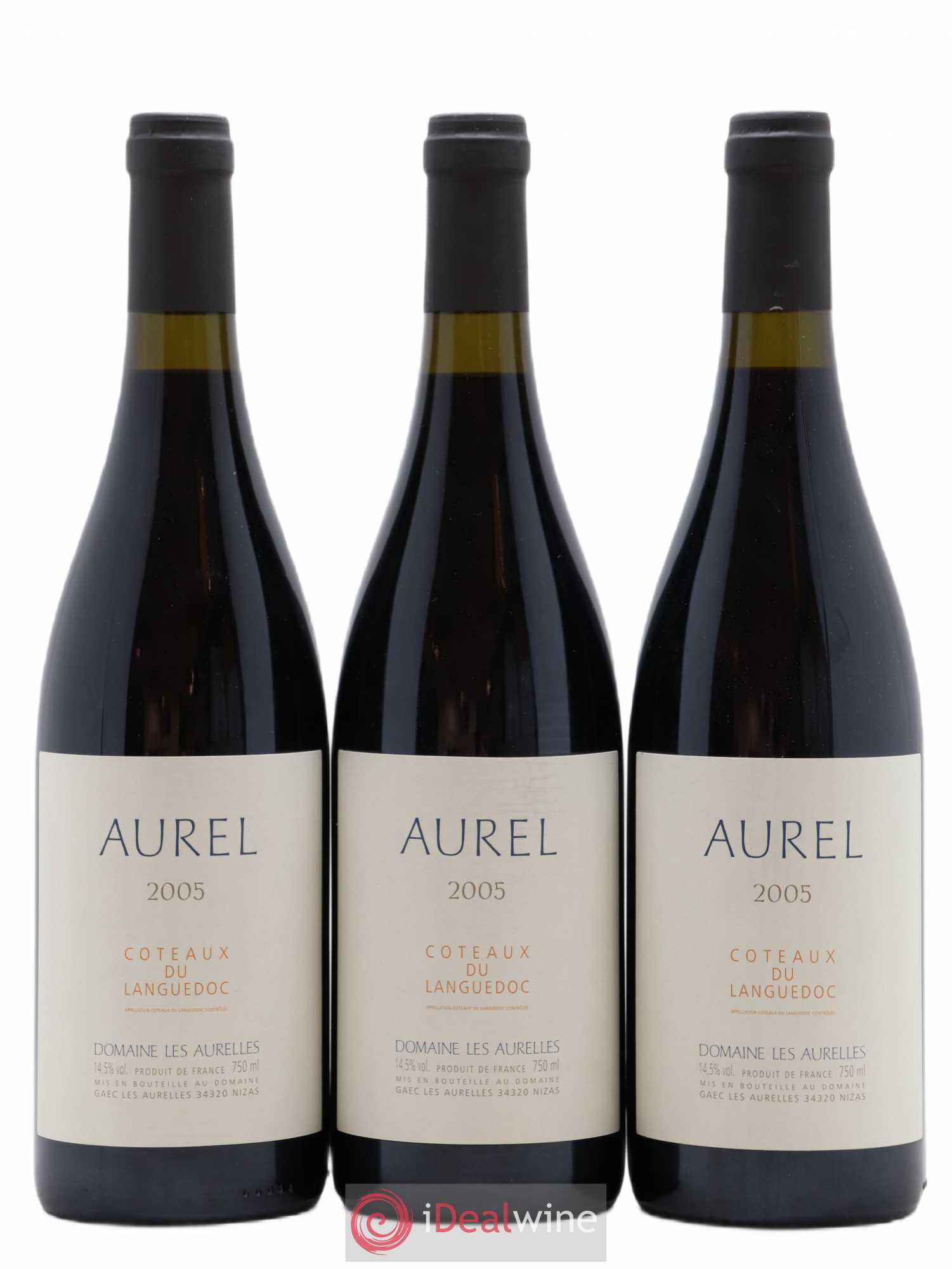 Coteaux du Languedoc Aurel Domaine les Aurelles 2005 - Lot de 6 bouteilles - 1