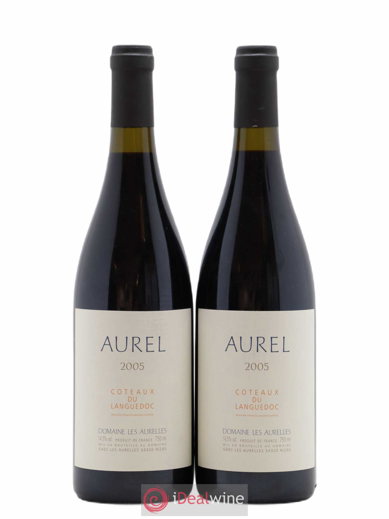 Coteaux du Languedoc Aurel Domaine les Aurelles 2005 - Lot de 2 bouteilles - 0