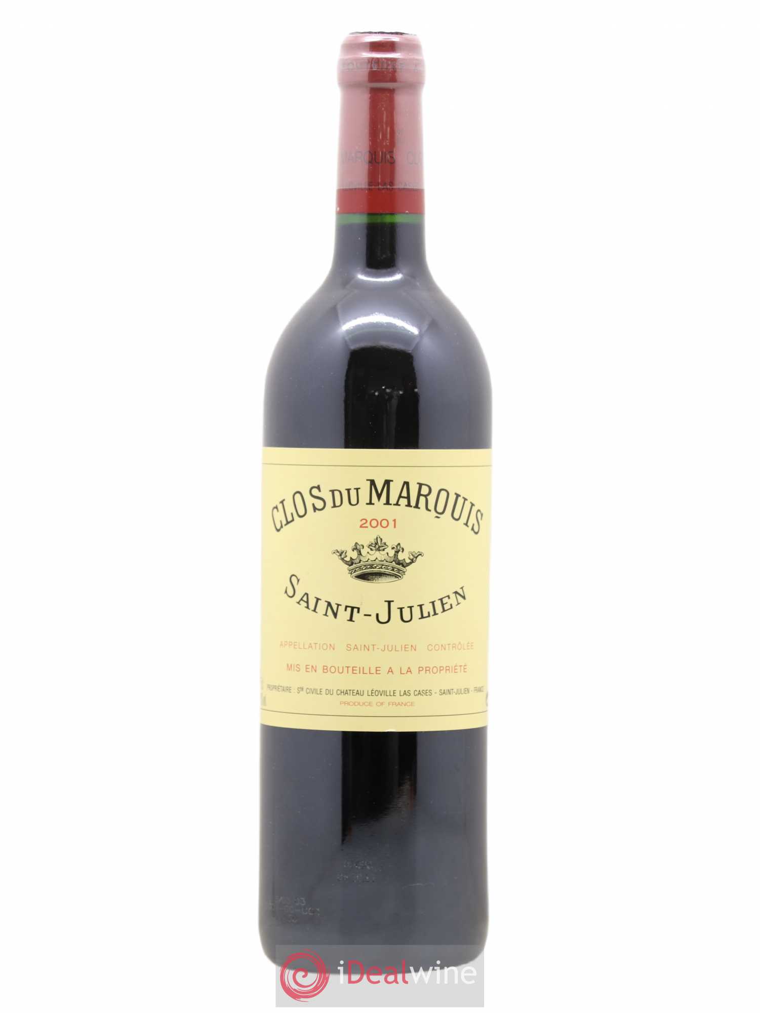 Clos du Marquis (sans prix de réserve) 2001 - Lot de 1 bouteille - 0