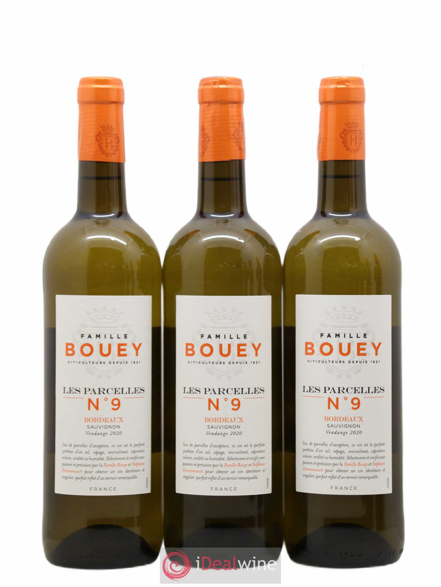 Bordeaux Les Parcelles - Sauvignon blanc (sans prix de réserve) 2020 - Posten von 6 Flaschen - 2