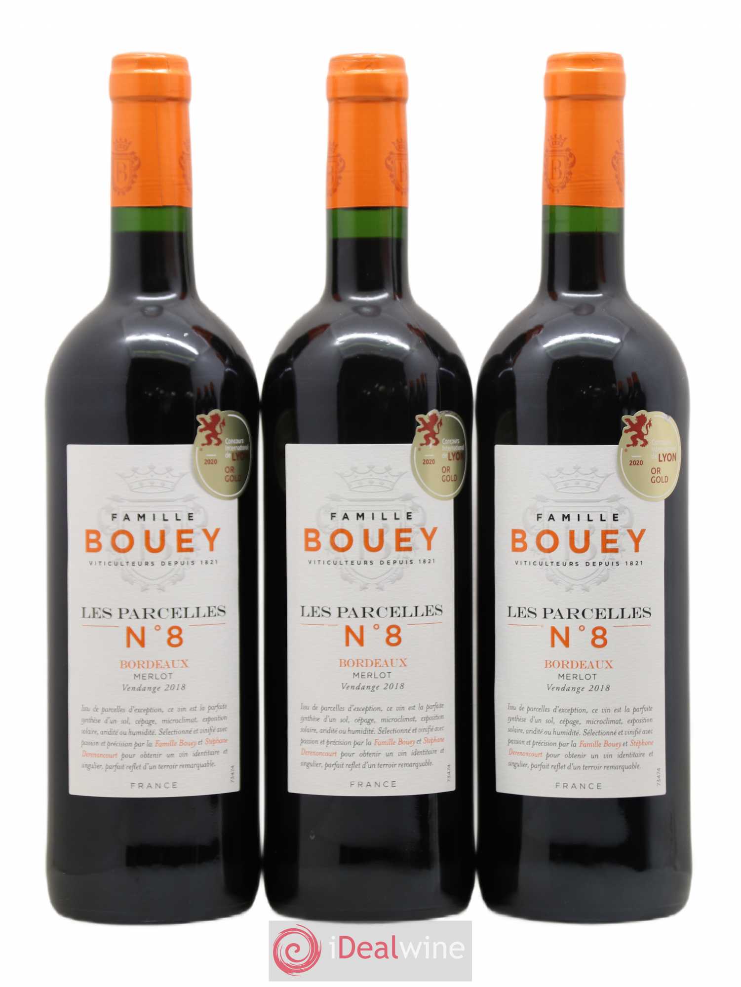 Bordeaux Les Parcelles (sans prix de réserve) 2018 - Posten von 6 Flaschen - 1