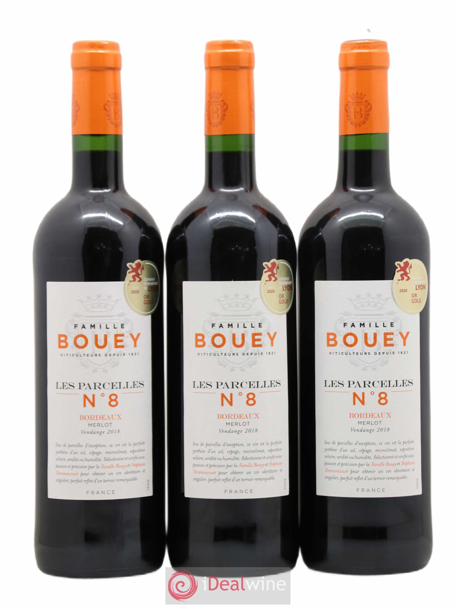 Bordeaux Les Parcelles (sans prix de réserve) 2018 - Posten von 6 Flaschen - 2