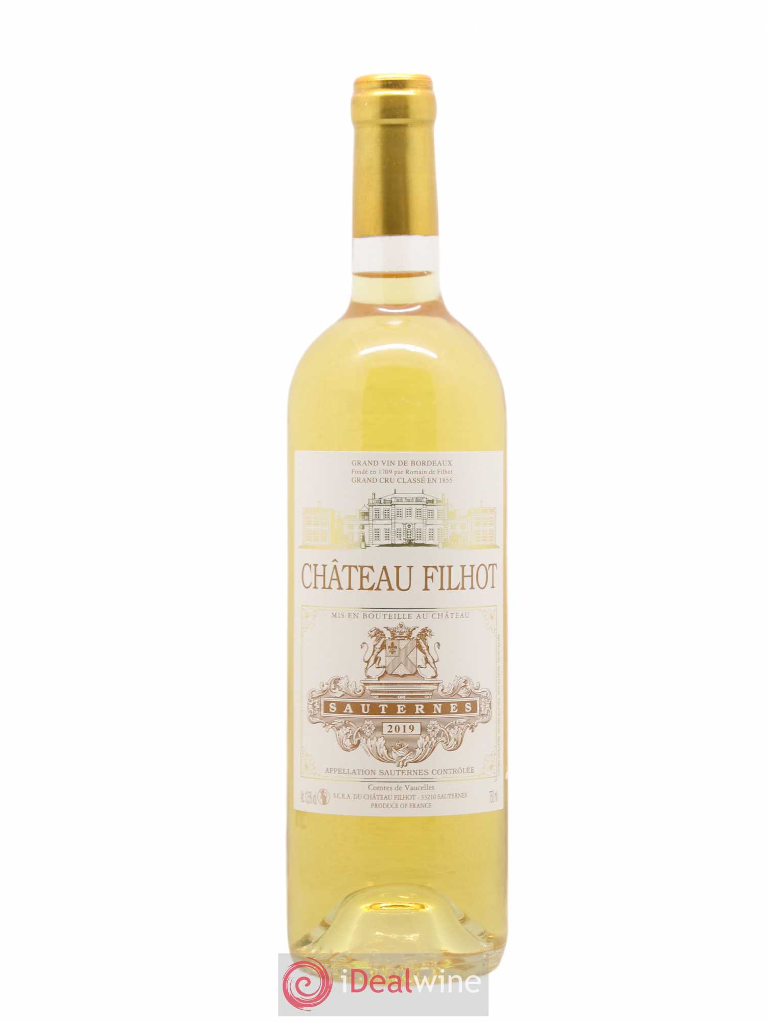 Château Filhot 2ème Grand Cru Classé (senza prezzo di riserva) 2019 - Lotto di 1 bottiglia - 0