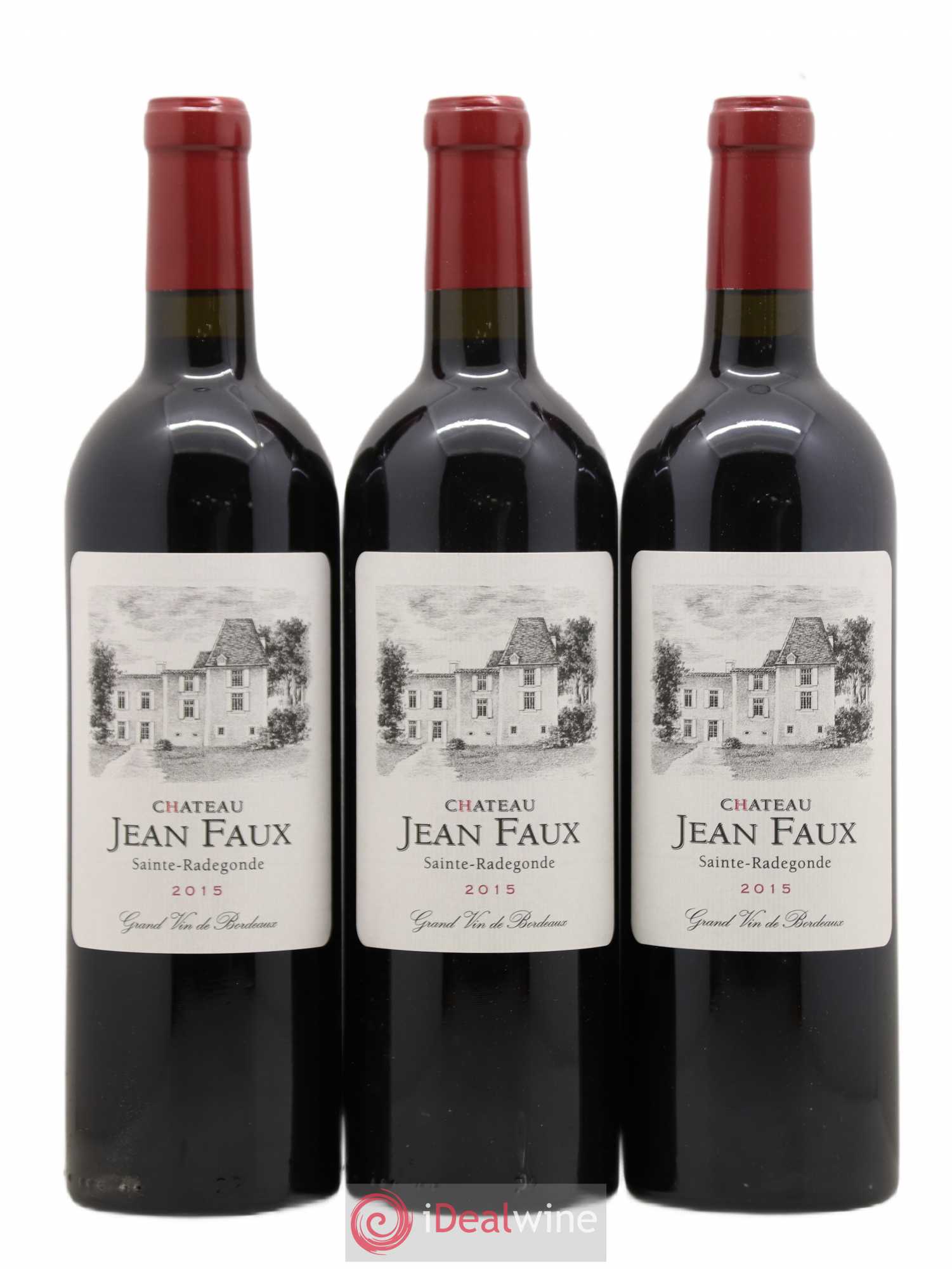 Bordeaux Supérieur Château Jean Faux (sans prix de réserve) 2015 - Posten von 12 Flaschen - 2