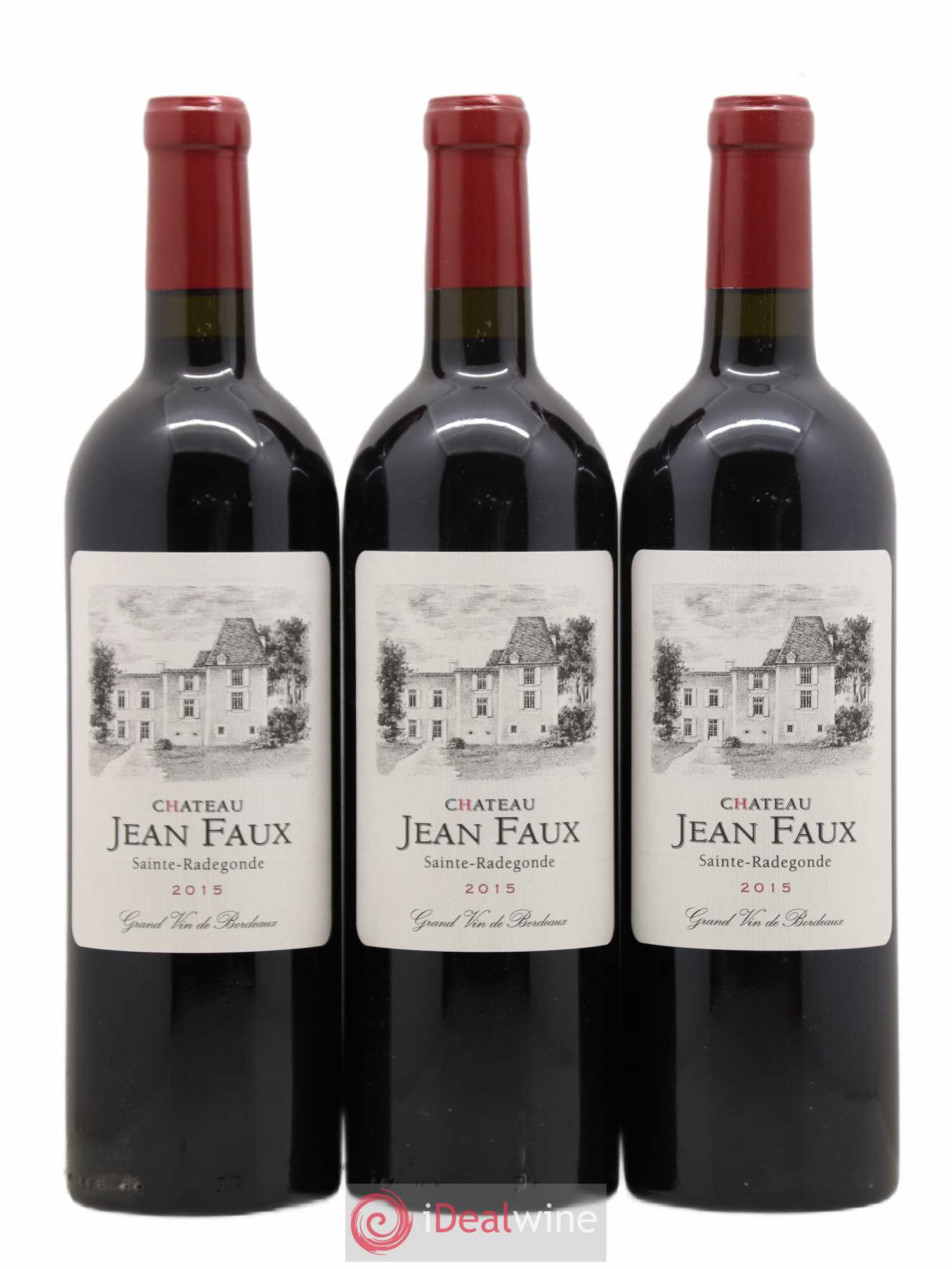 Bordeaux Supérieur Château Jean Faux (sans prix de réserve) 2015 - Posten von 12 Flaschen - 4