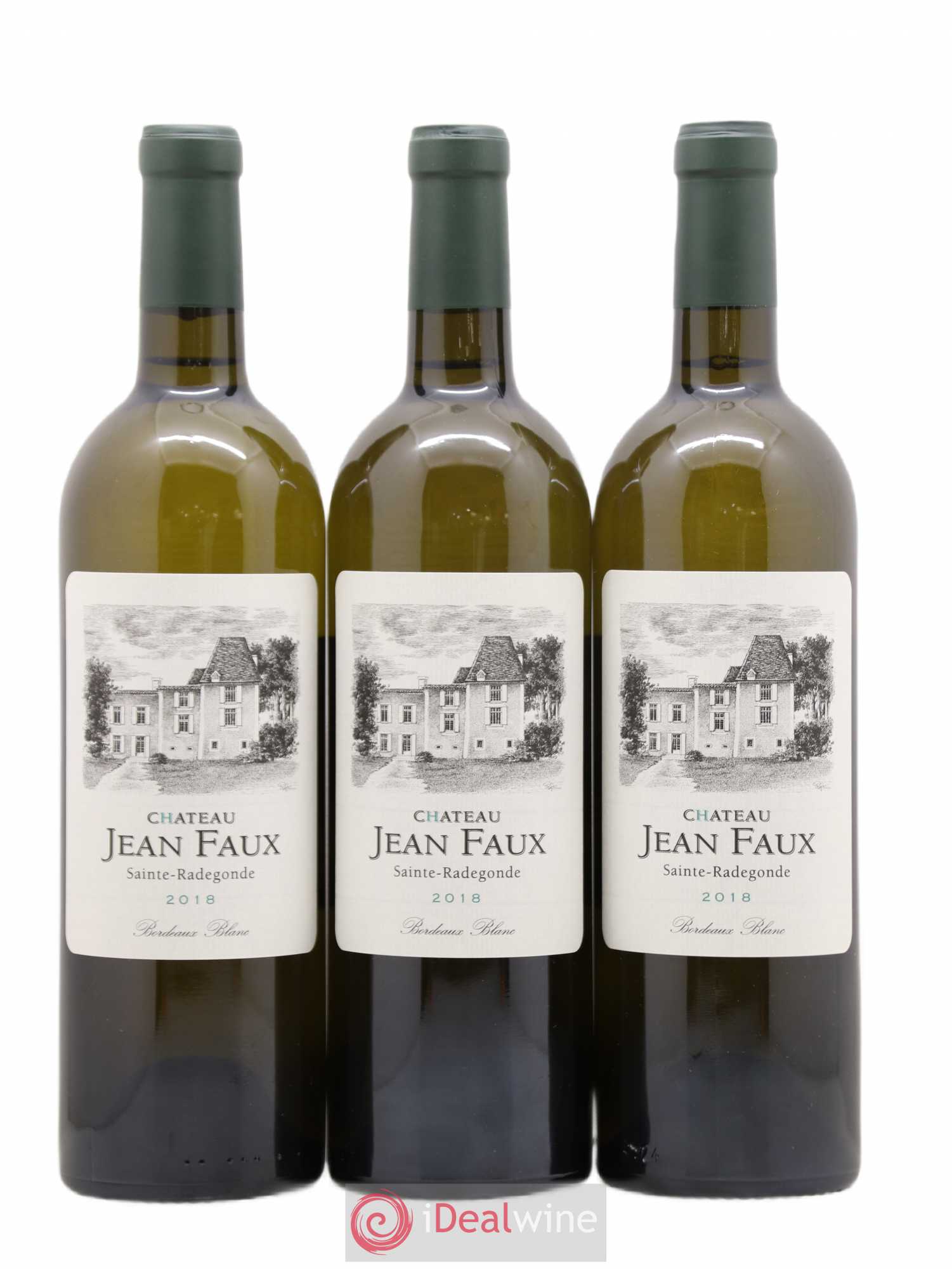 Château Olivier Cru Classé de Graves Château Jean Faux (sans prix de réserve) 2018 - Lotto di 12 bottiglie - 4
