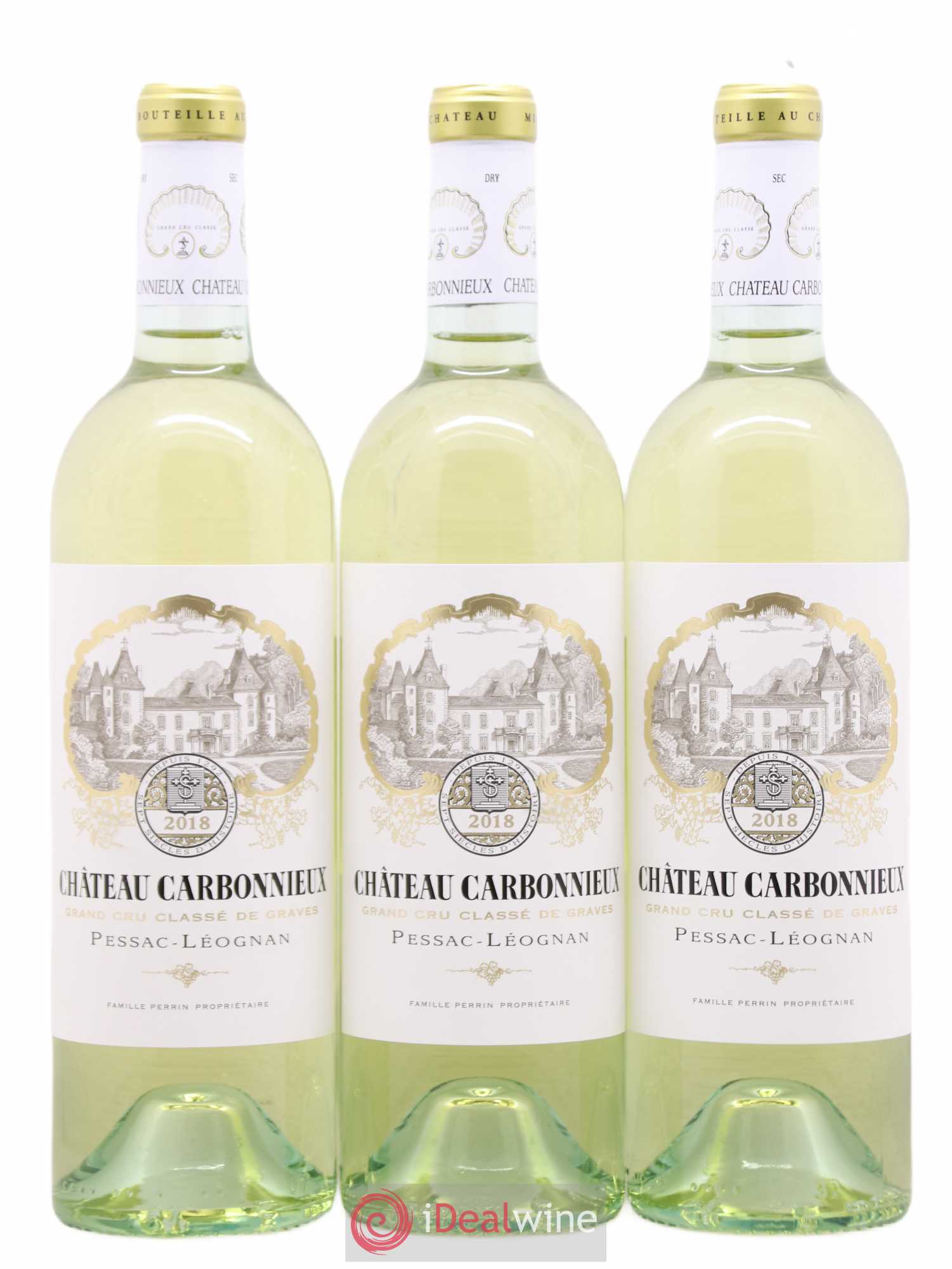 Château Carbonnieux Cru Classé de Graves (sans prix de réserve) 2018 - Lot de 6 bouteilles - 1