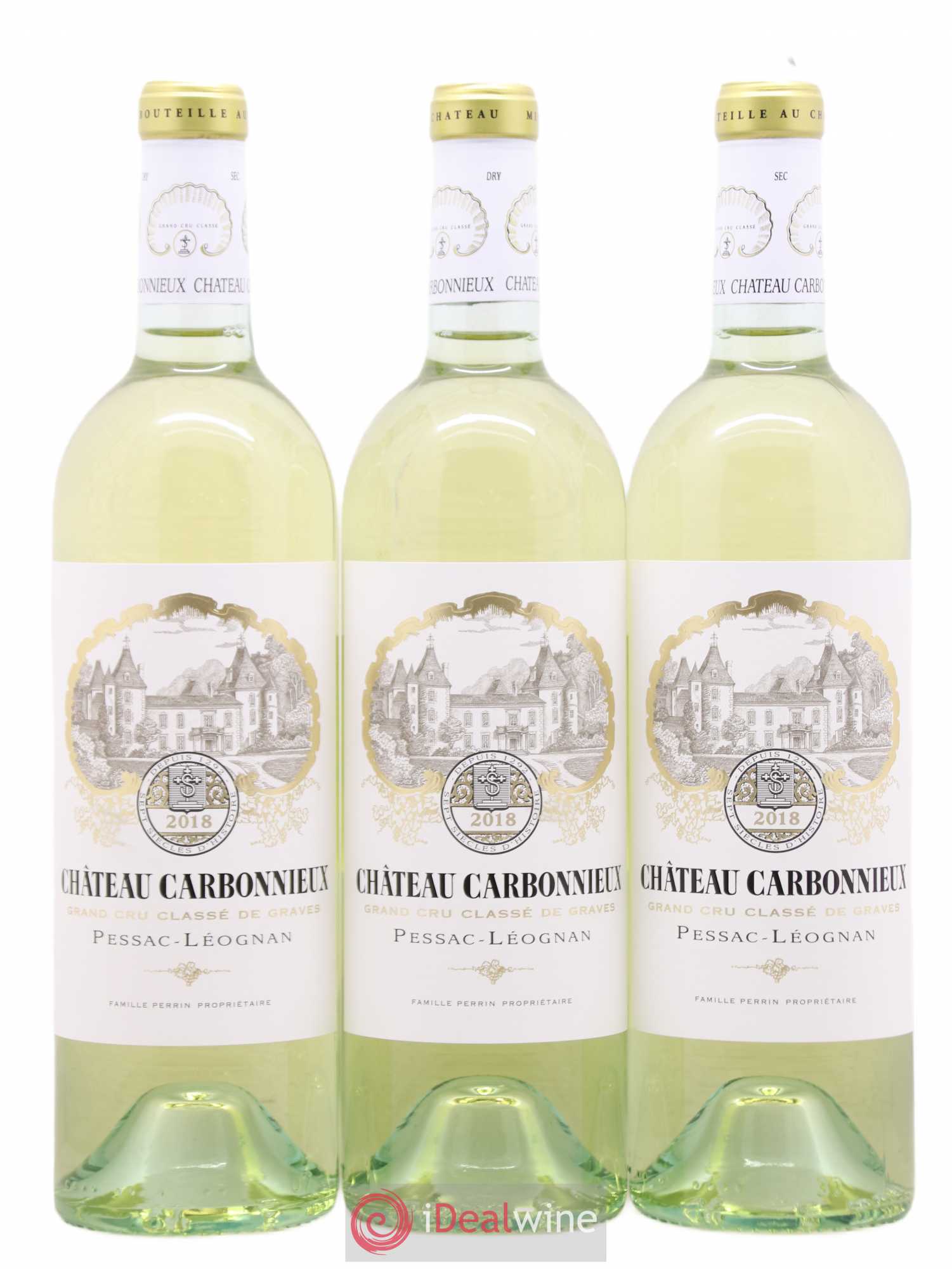 Château Carbonnieux Cru Classé de Graves (sans prix de réserve) 2018 - Lot de 6 bouteilles - 2