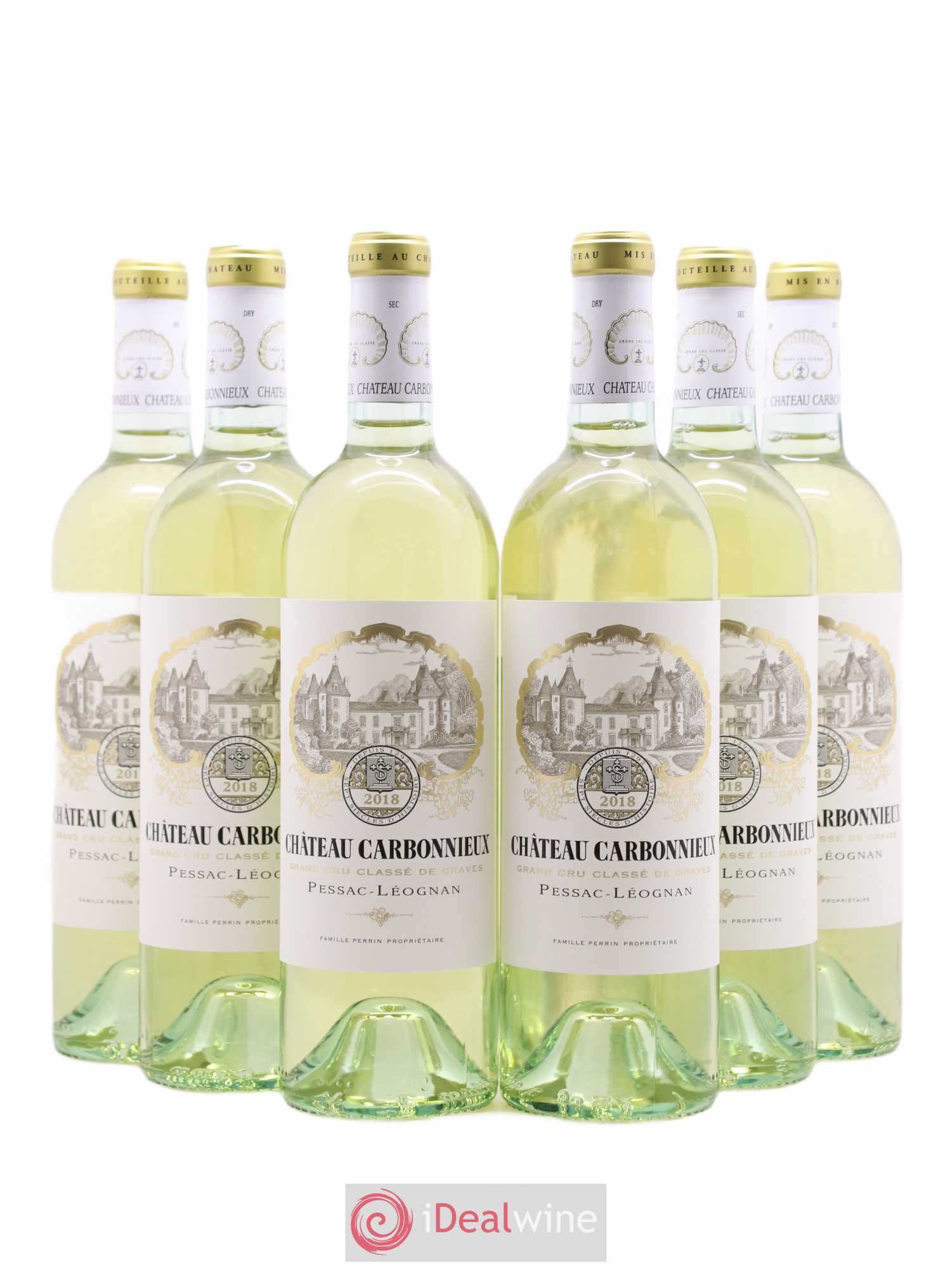Château Carbonnieux Cru Classé de Graves (sans prix de réserve) 2018 - Lot de 6 bouteilles - 0