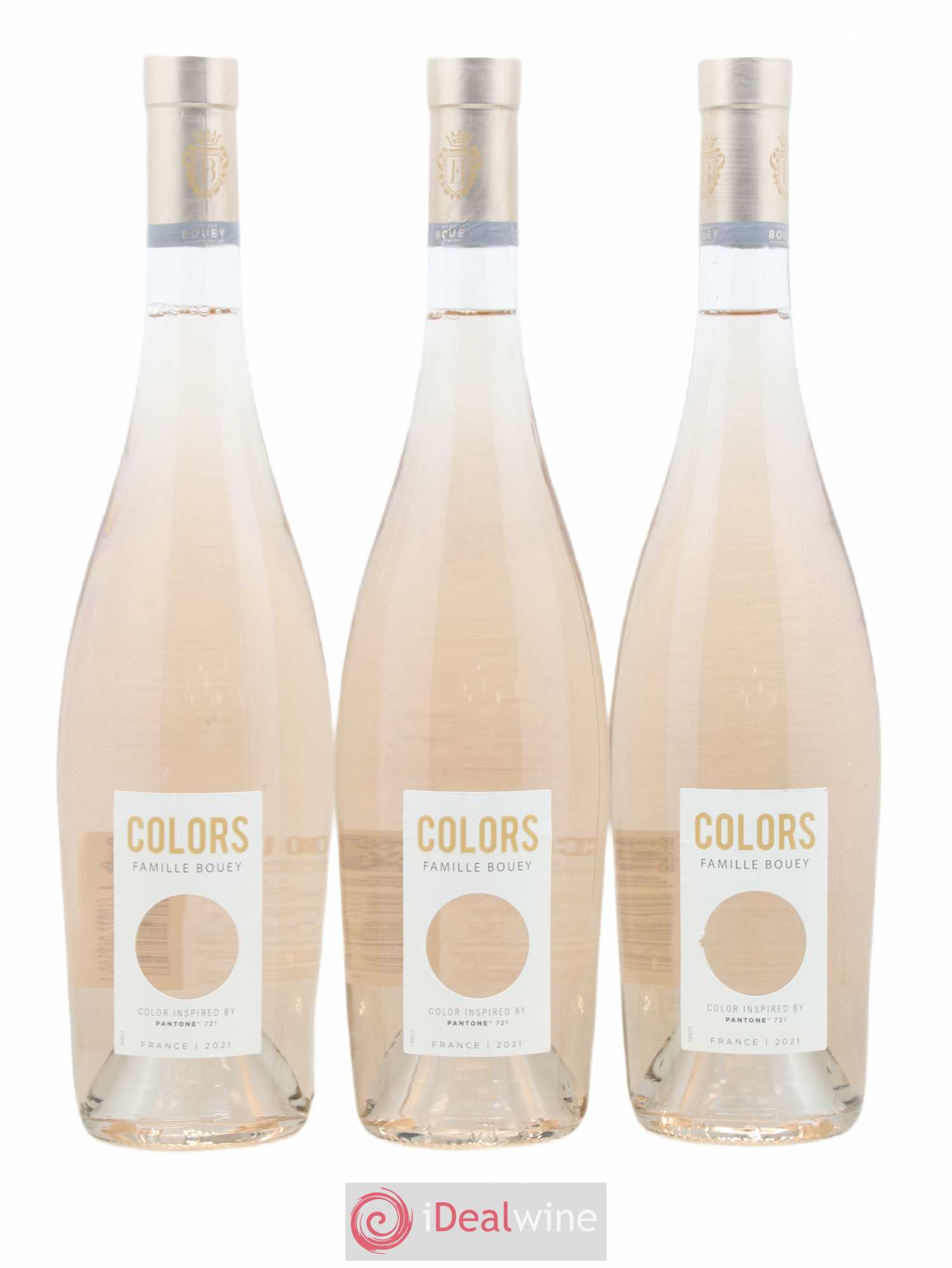 Bordeaux Colors 721 (sans prix de réserve) 2021 - Posten von 3 Flaschen - 0