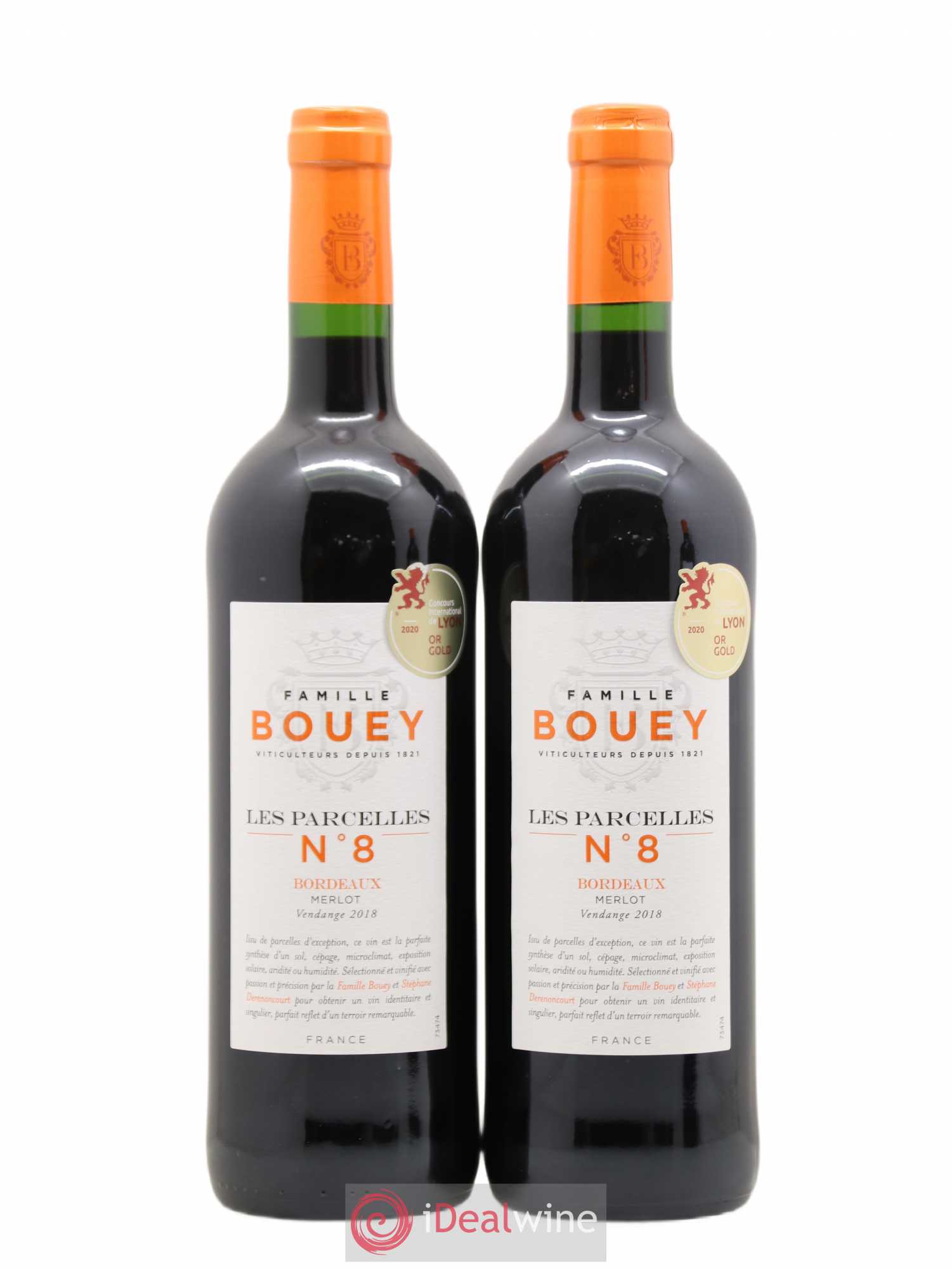 Bordeaux Les Parcelles (sans prix de réserve) 2018 - Posten von 2 Flaschen - 0