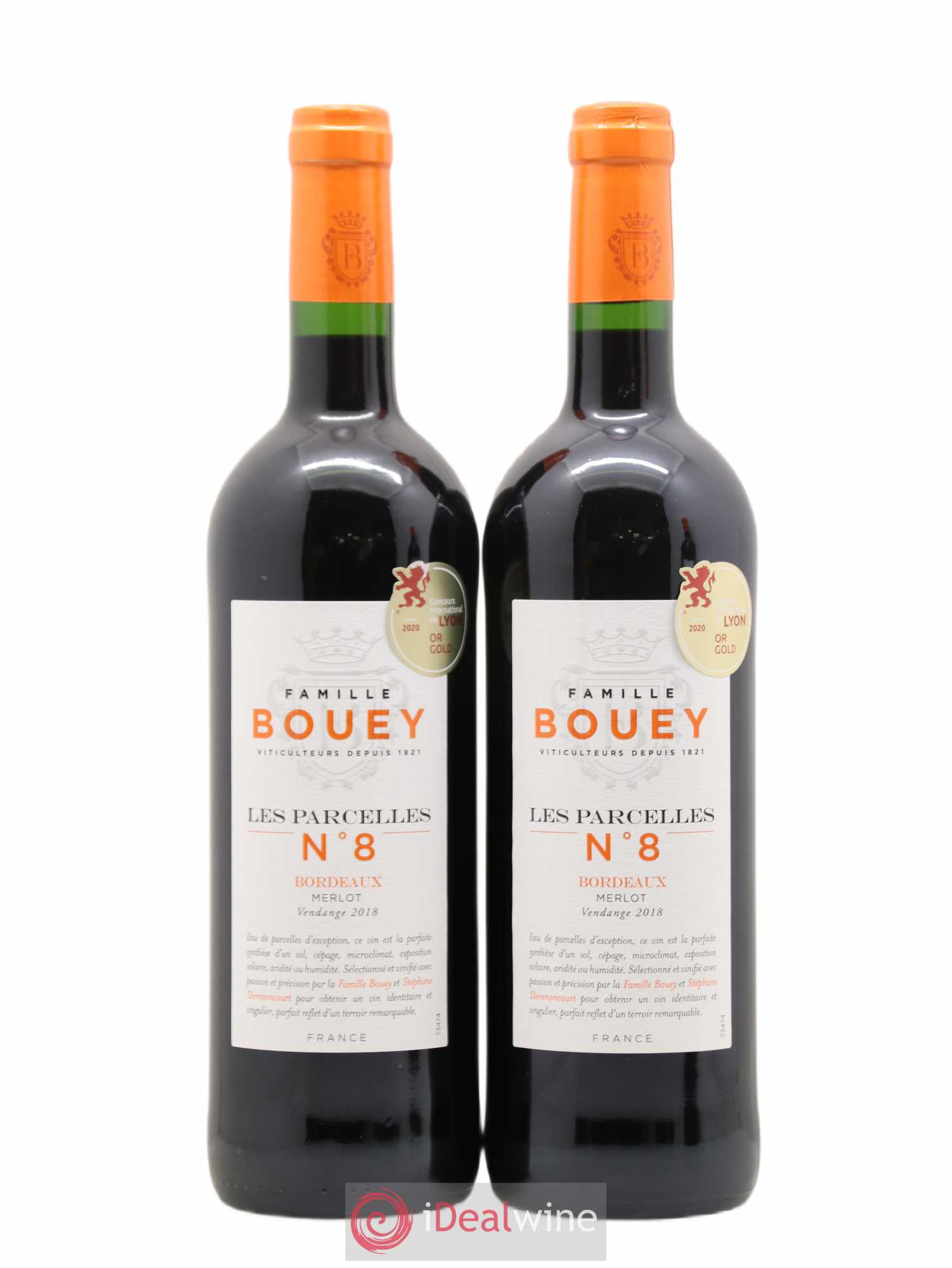 Bordeaux Les Parcelles (sans prix de réserve) 2018 - Posten von 2 Flaschen - 0
