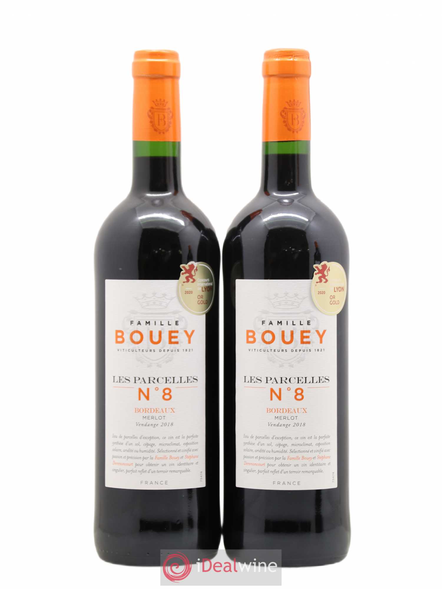 Bordeaux Les Parcelles (sans prix de réserve) 2018 - Posten von 2 Flaschen - 0