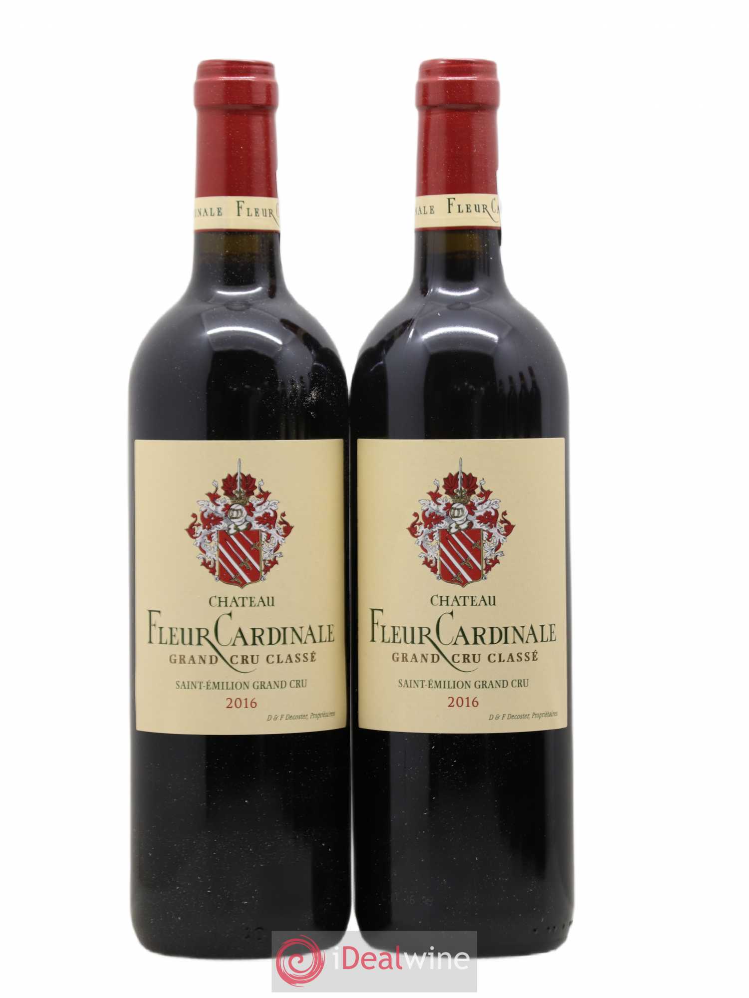 Château Fleur Cardinale Grand Cru Classé (sans prix de réserve) 2016 - Lot de 2 bouteilles - 0