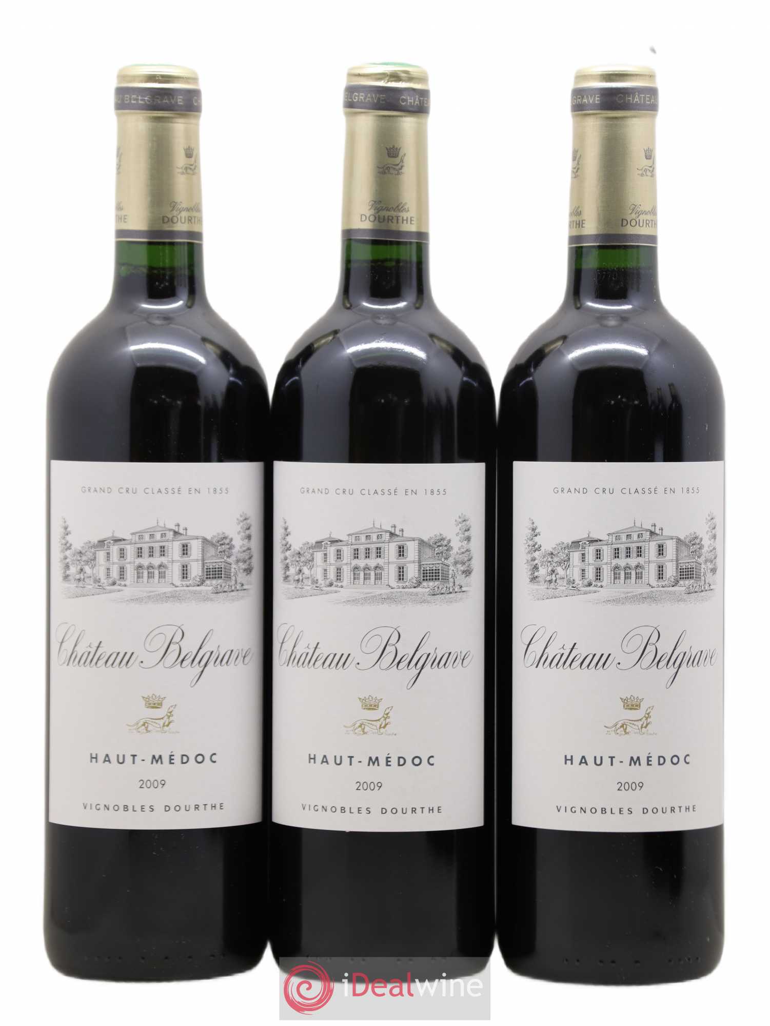 Château Belgrave 5ème Grand Cru Classé (sans prix de réserve) 2009 - Lot de 6 bouteilles - 2