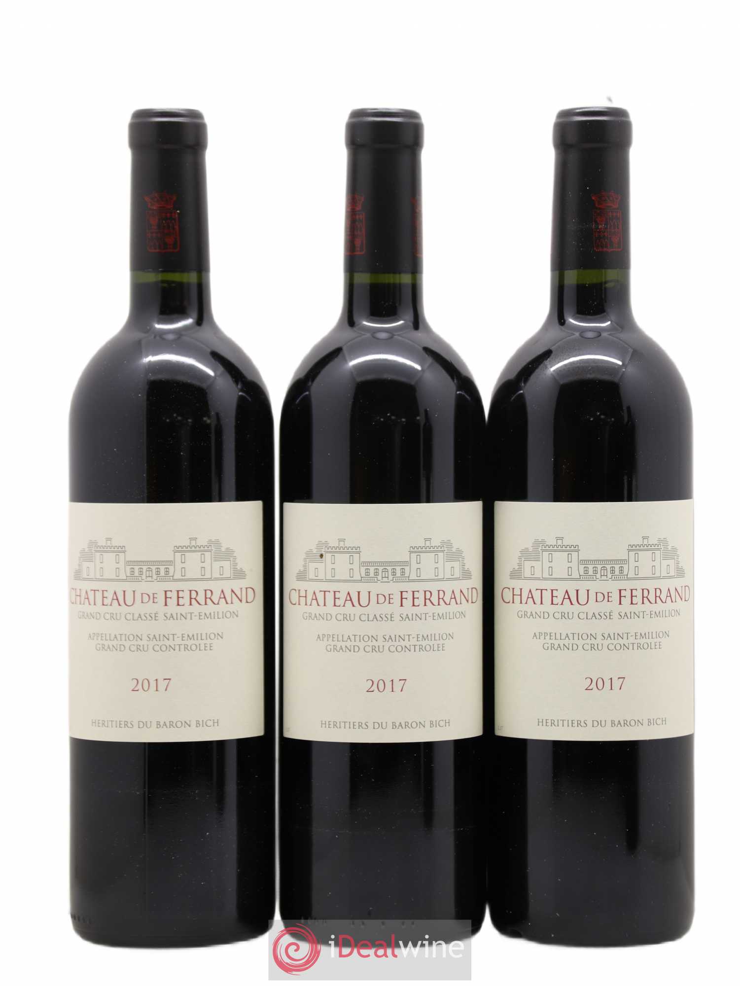 Château de Ferrand Grand Cru Classé (sans prix de réserve) 2017 - Lot de 12 bouteilles - 4