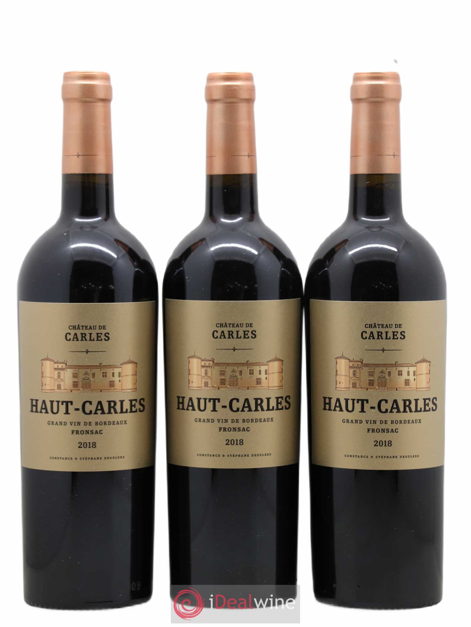 Haut Carles (sans prix de réserve) 2018 - Lot de 6 bouteilles - 1