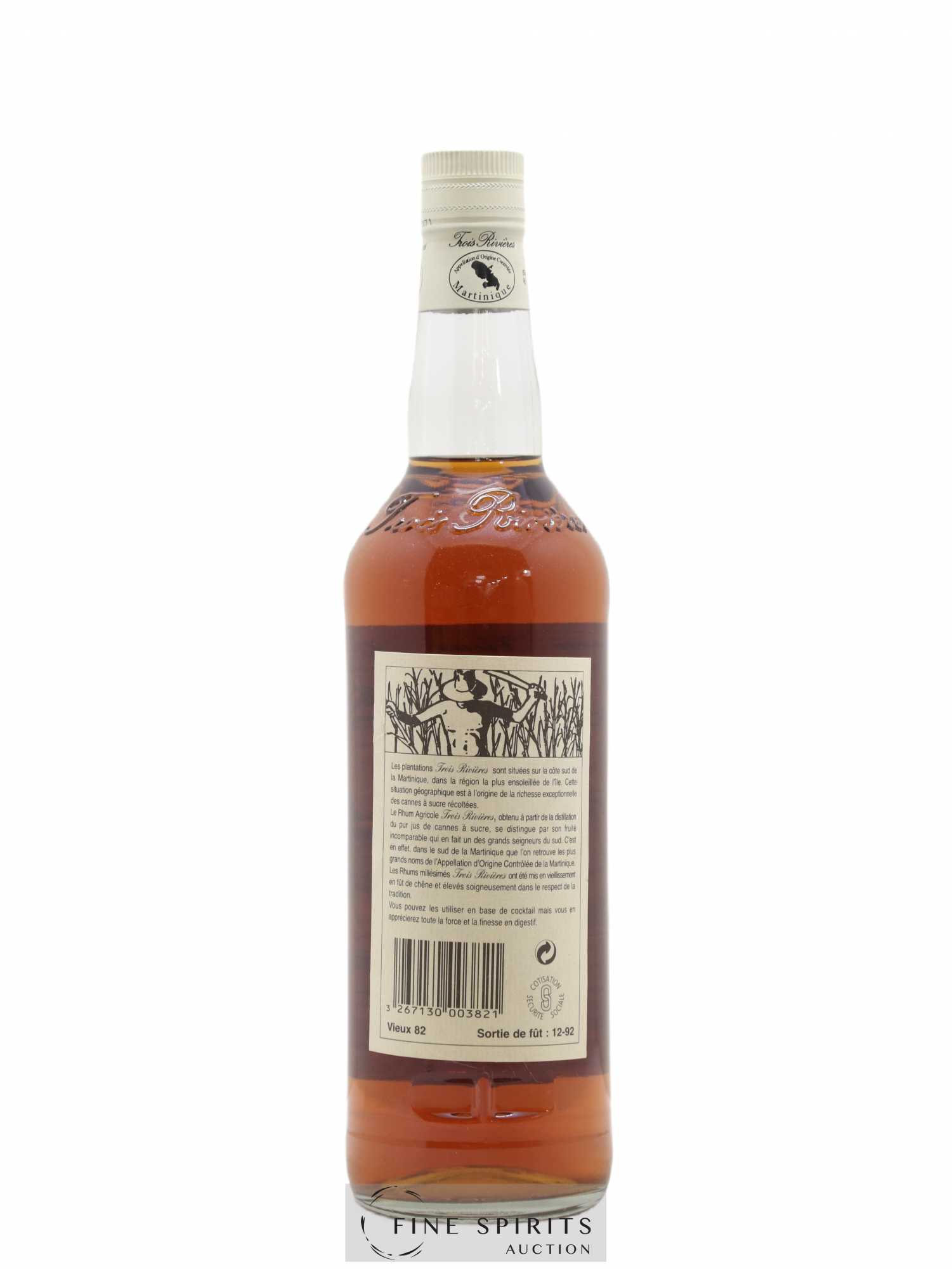 Trois Rivières 1982 Of. bottled 1992 - Lot de 1 bouteille - 1