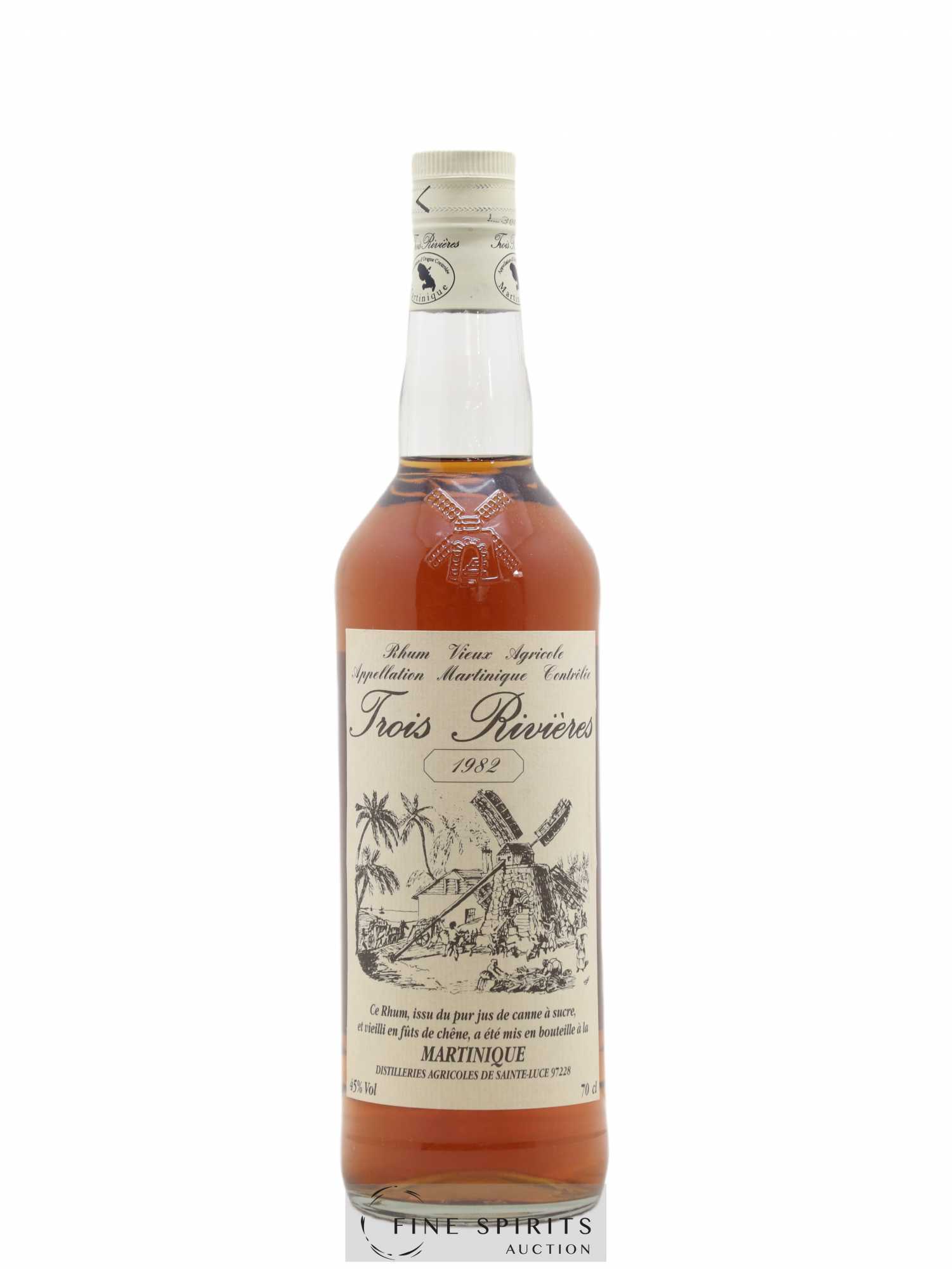 Trois Rivières 1982 Of. bottled 1992 - Lot de 1 bouteille - 0