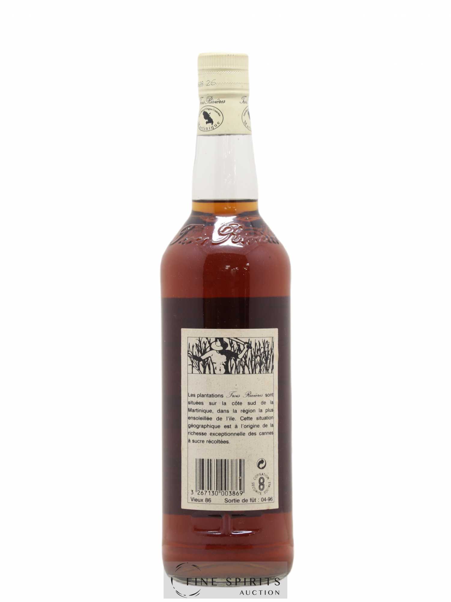 Trois Rivières 1986 Of. bottled 1996 - Lot de 1 bouteille - 1