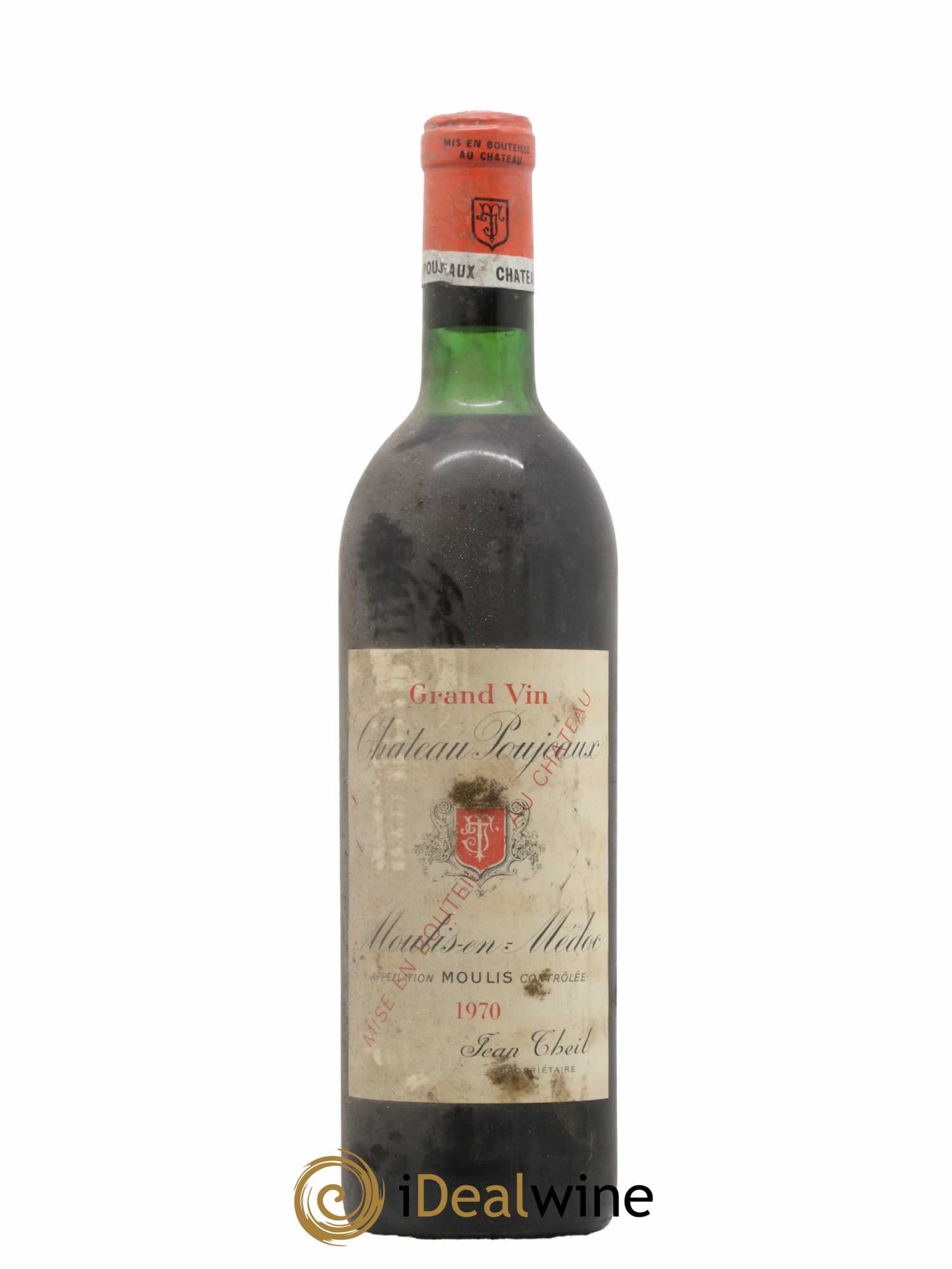 Château Poujeaux 1970 - Lot of 1 bottle - 0