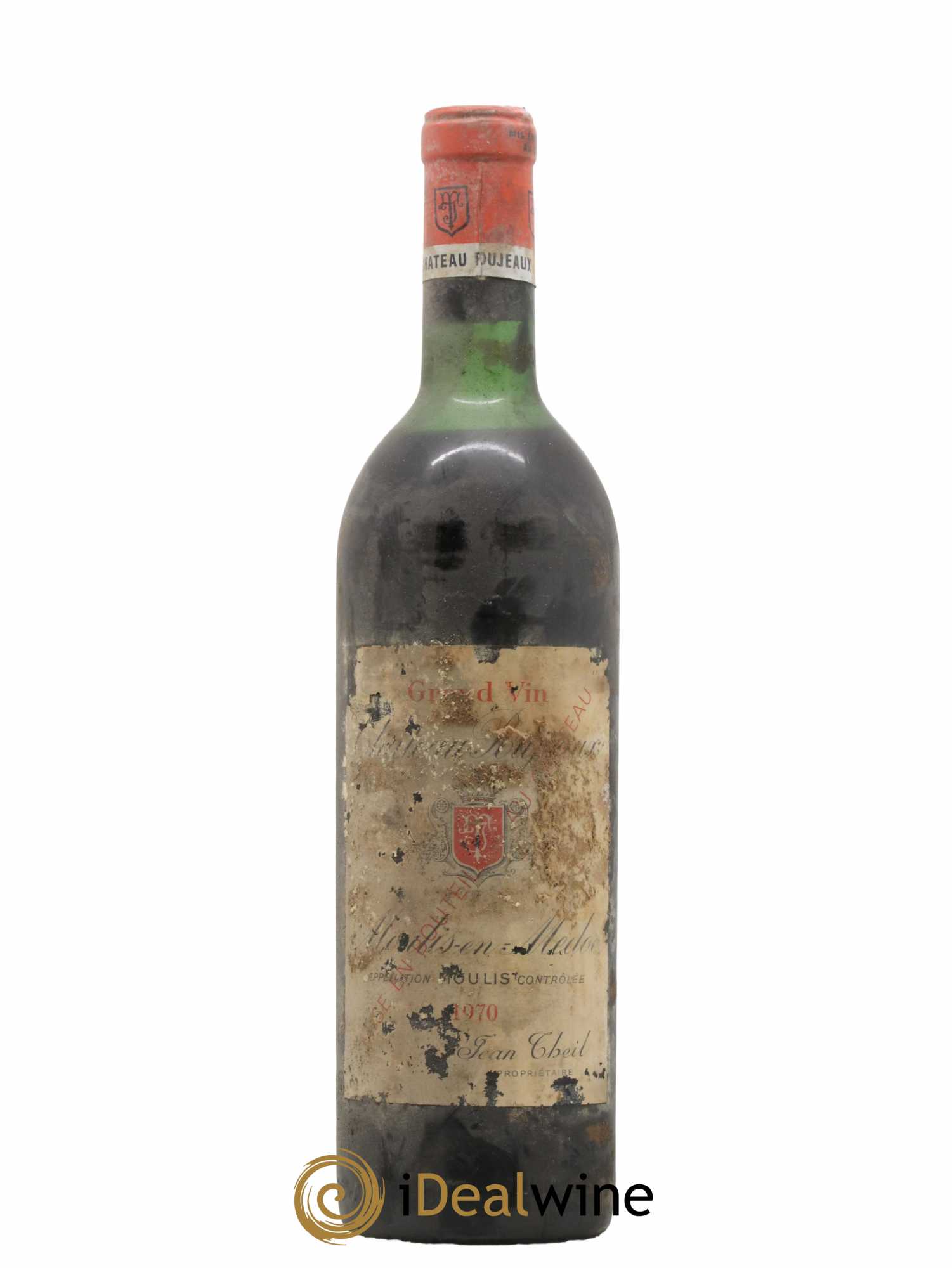 Château Poujeaux 1970 - Lot de 1 bouteille - 0