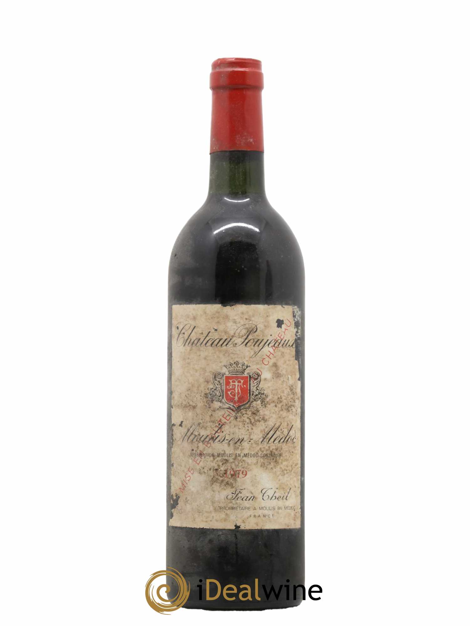 Château Poujeaux 1979 - Lot de 1 bouteille - 0