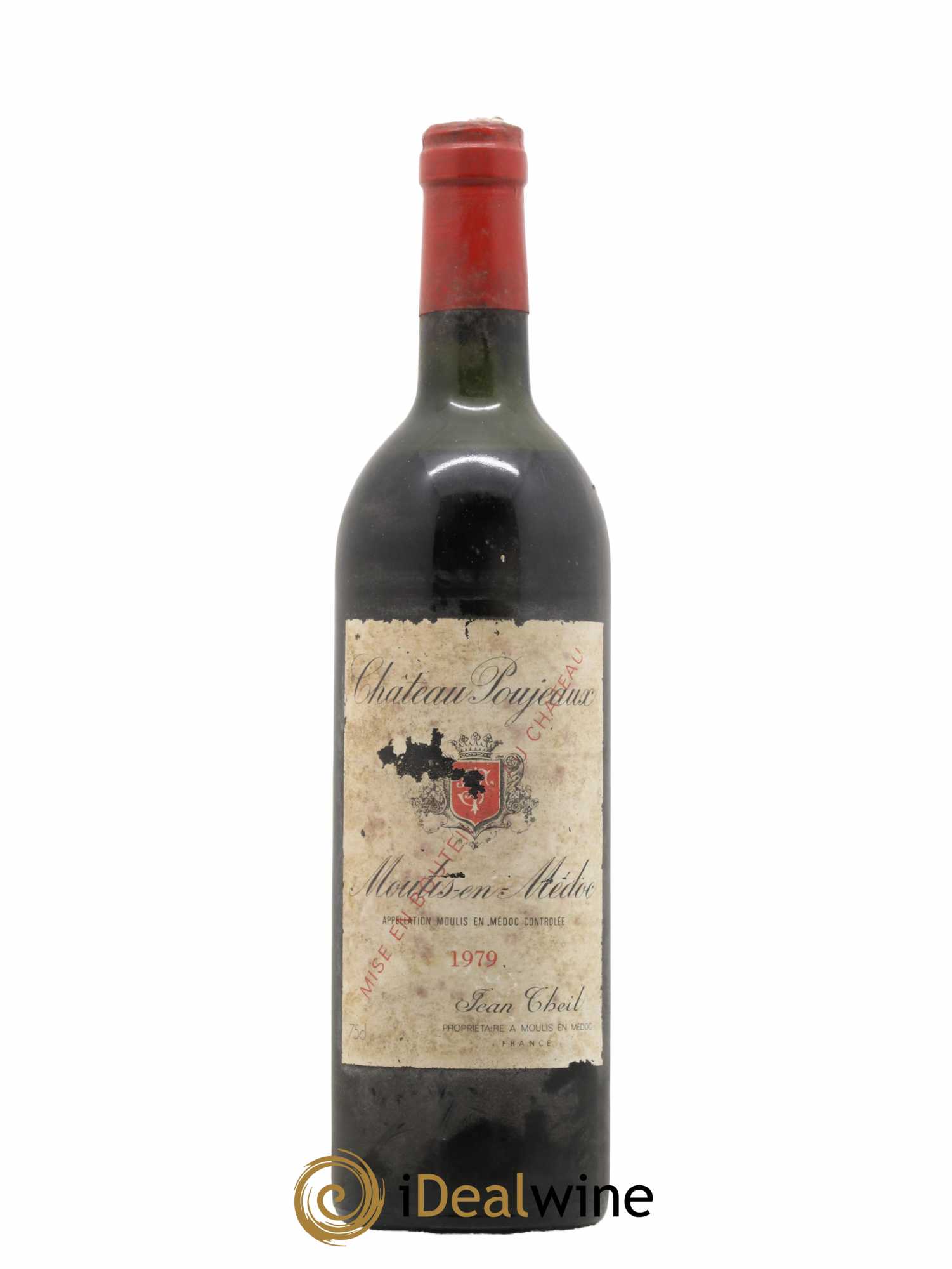 Château Poujeaux 1979 - Lot de 1 bouteille - 0