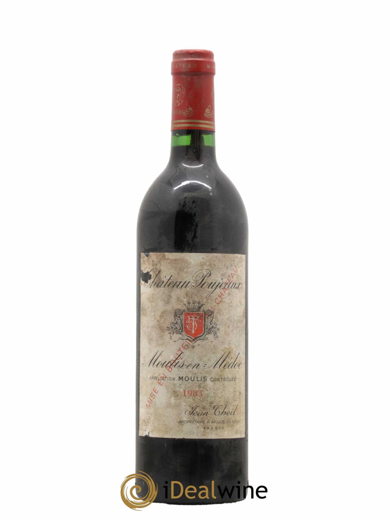 Château Poujeaux 1983 - Lot de 1 bouteille - 0