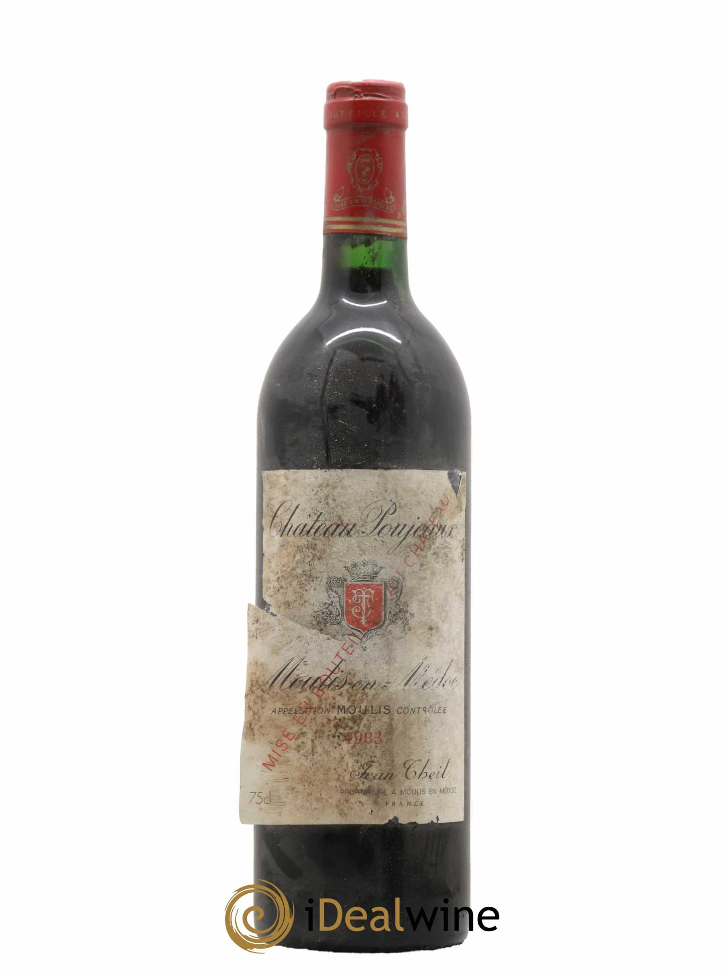 Château Poujeaux 1983 - Lot de 1 bouteille - 0