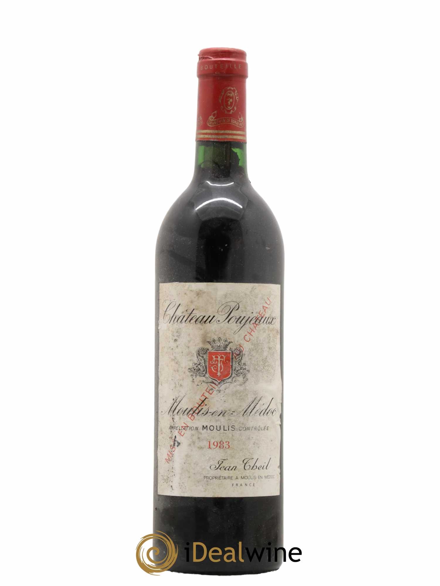 Château Poujeaux 1983 - Lot de 1 bouteille - 0