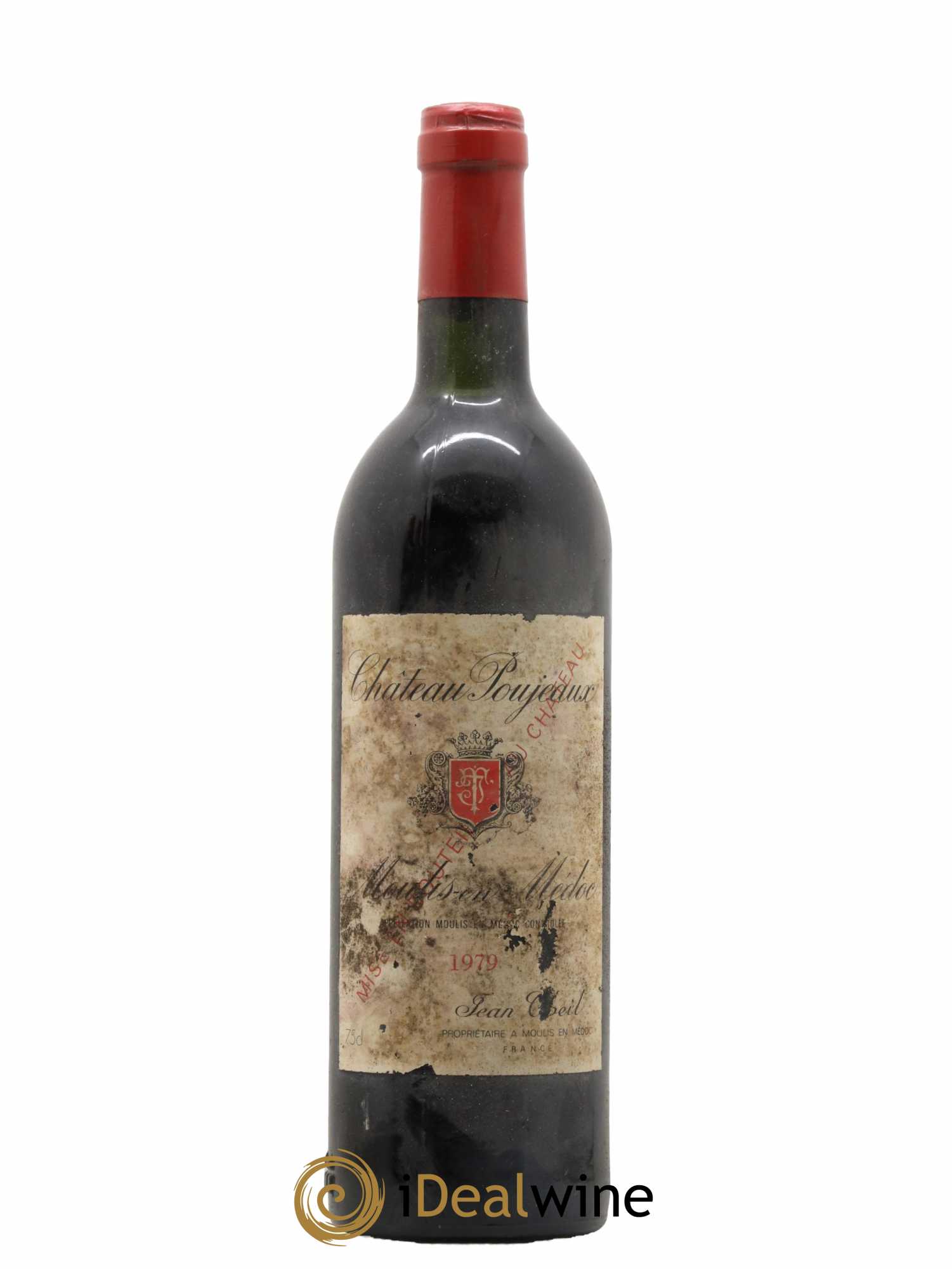 Château Poujeaux 1979 - Lot de 1 bouteille - 0