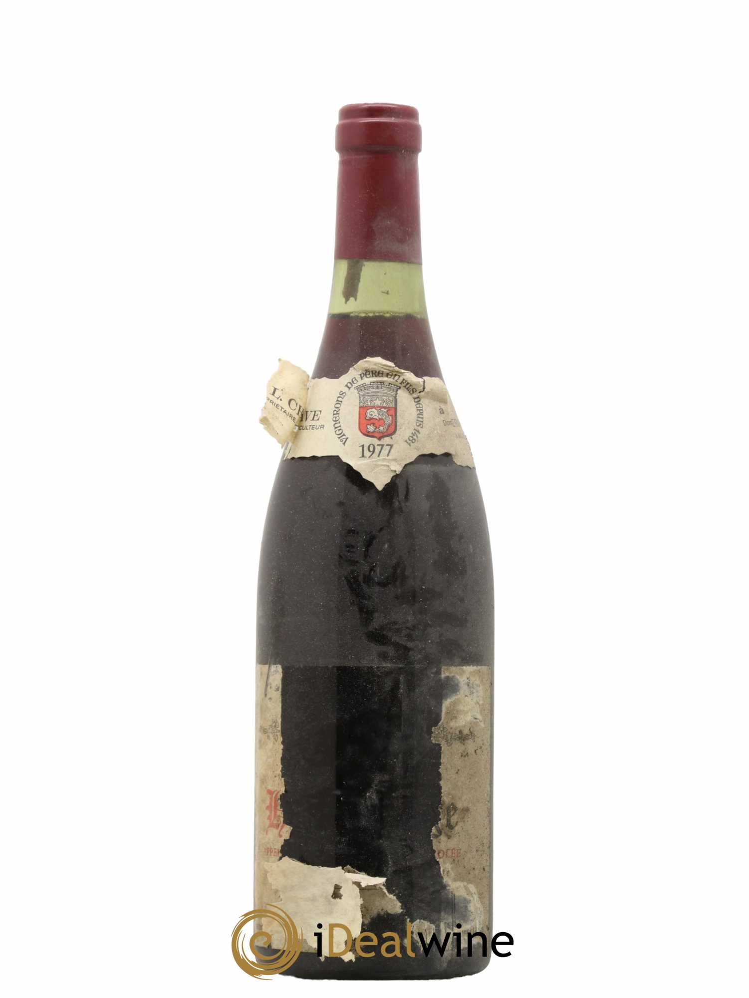 Hermitage Jean-Louis Chave 1977 - Lot de 1 bouteille - 0