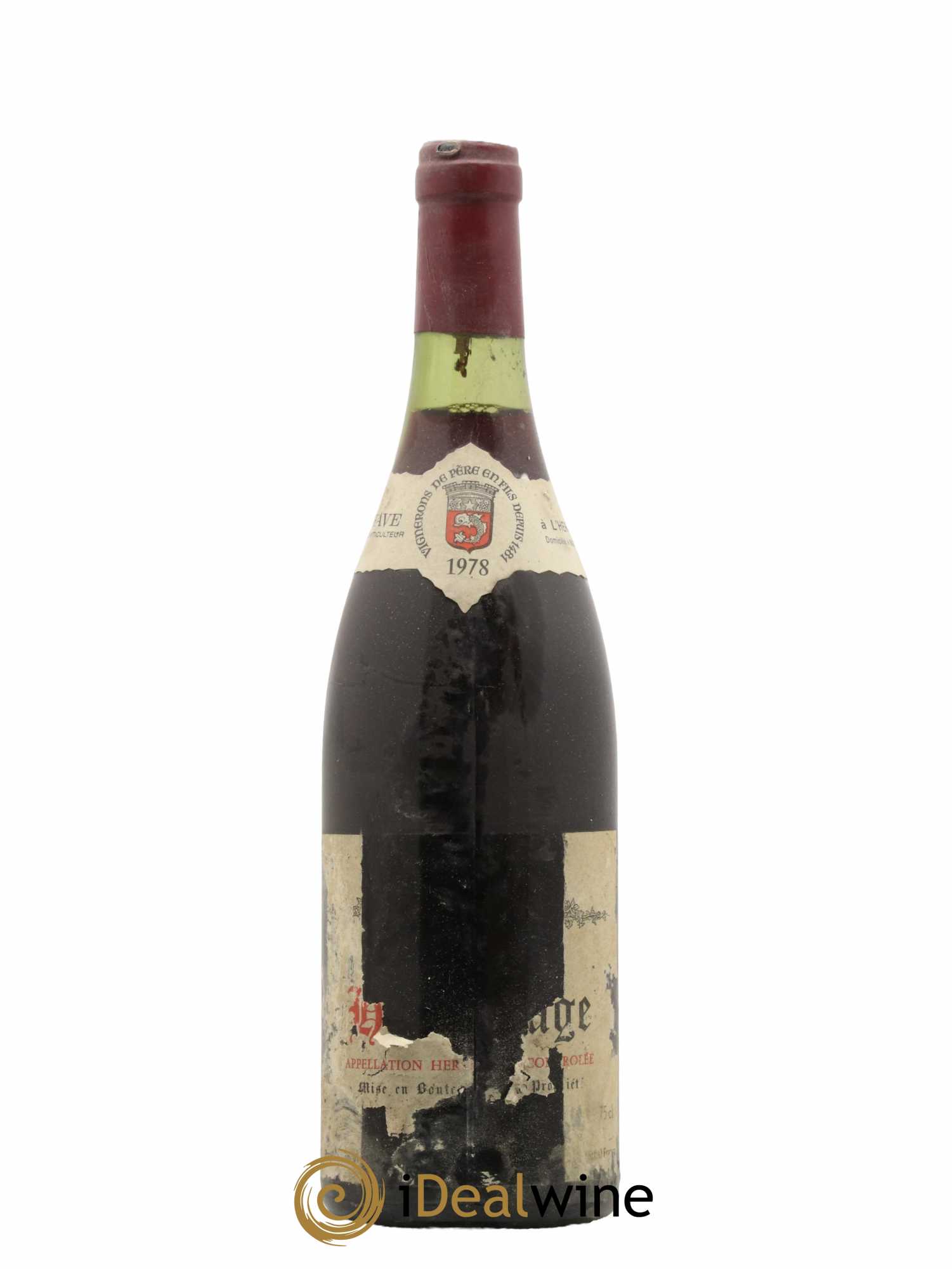 Hermitage Jean-Louis Chave 1978 - Lot de 1 bouteille - 0