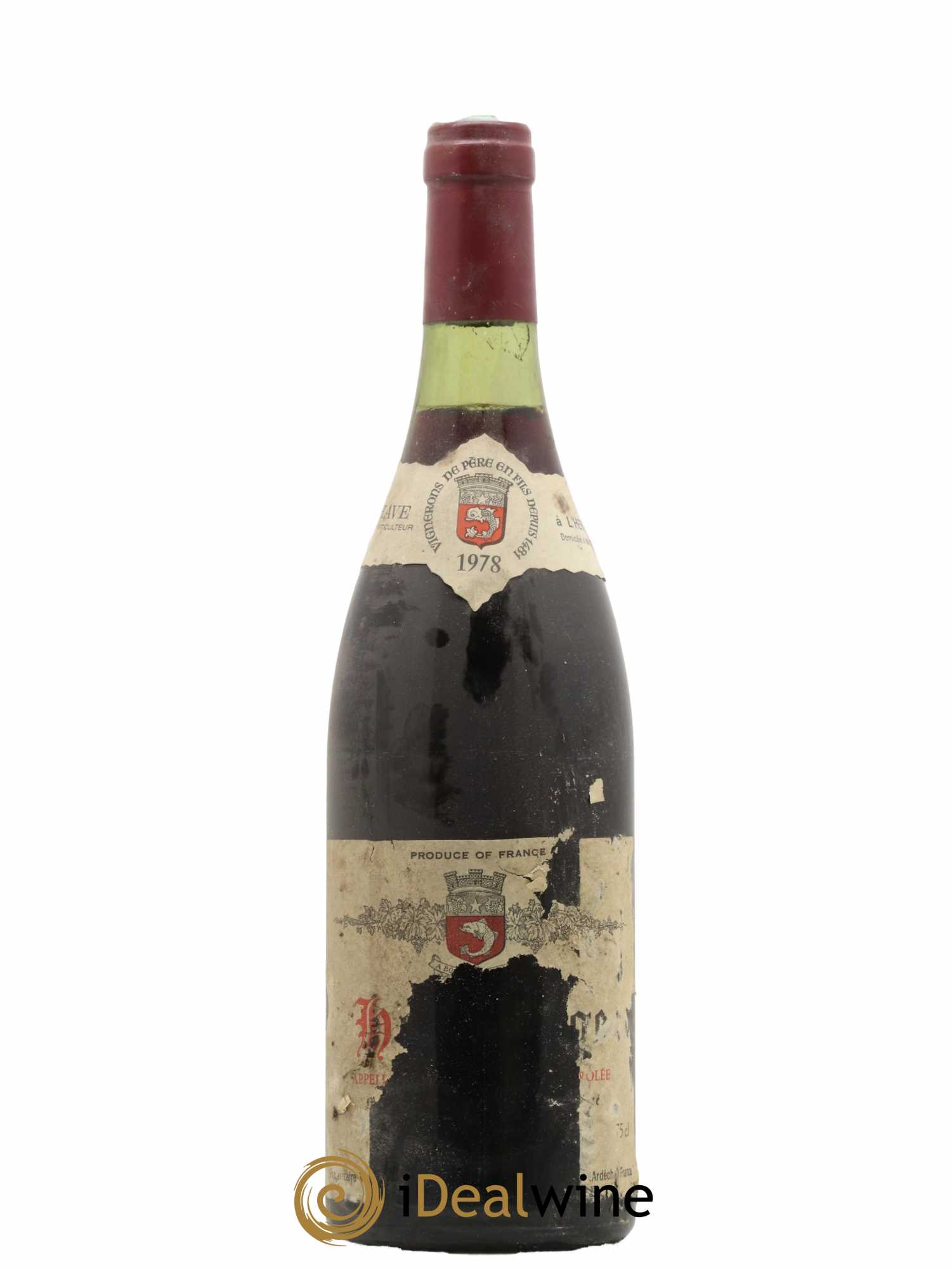 Hermitage Jean-Louis Chave 1978 - Lot de 1 bouteille - 0