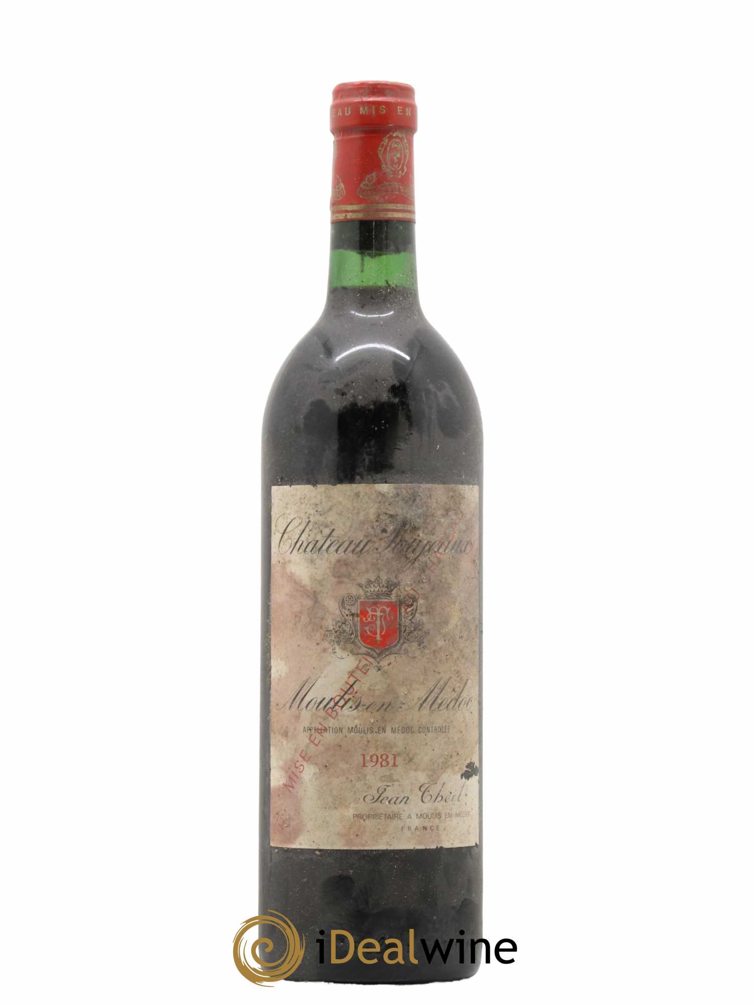 Château Poujeaux 1981 - Lot de 1 bouteille - 0