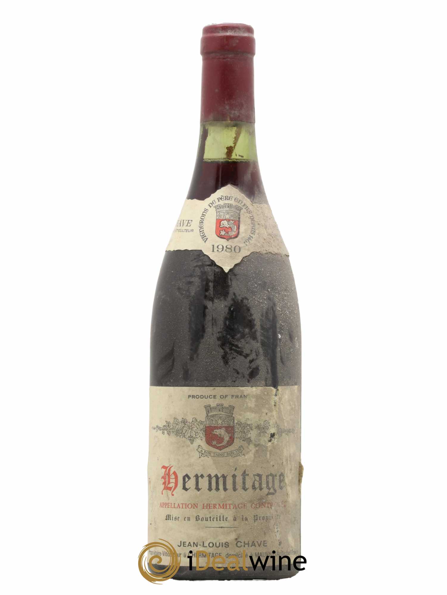 Hermitage Jean-Louis Chave 1980 - Lot de 1 bouteille - 0